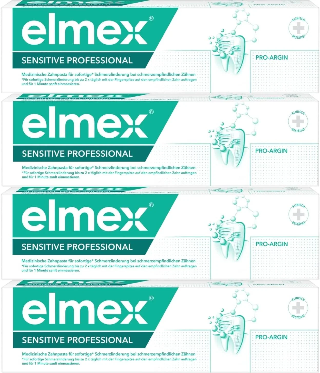 خمیر دندان حرفه ای برای دندان های حساس المکس - 75 میلی لیتر (4 عدد)