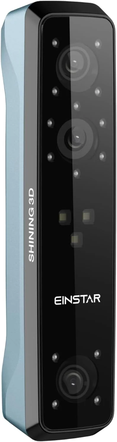 اسکنر سه بعدی دستی رنگی Einstar با نور ساختار یافته VCSEL مادون قرمز و دقت 0.1 میلی متر اسکنر سه بعدی دستی رنگی Einstar با نور ساختار یافته VCSEL مادون قرمز و دقت 0.1 میلی متر