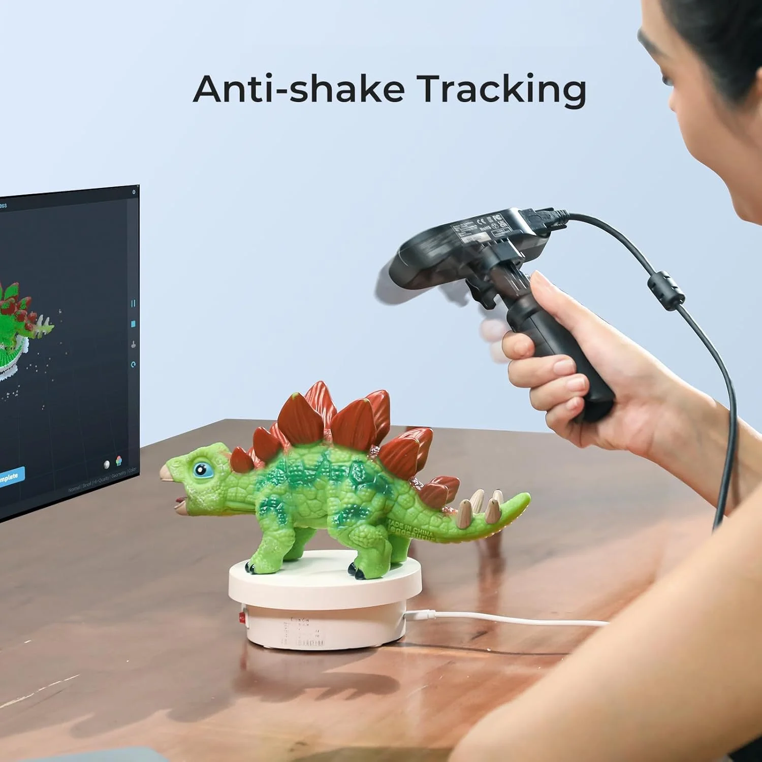 اسکنر سه بعدی Creality CR-Scan Ferret Pro، دقت 0.1 میلیمتر، ضد لرزش و اسکن بیسیم 60FPS با WiFi6، اسکنر دستی تمام رنگی سازگار با Mac/iOS/Win/Android اسکنر سه بعدی Creality CR-Scan Ferret Pro، دقت 0.1 میلیمتر، ضد لرزش و اسکن بیسیم 60FPS با WiFi6، اسکنر دستی تمام رنگی سازگار با Mac/iOS/Win/Android