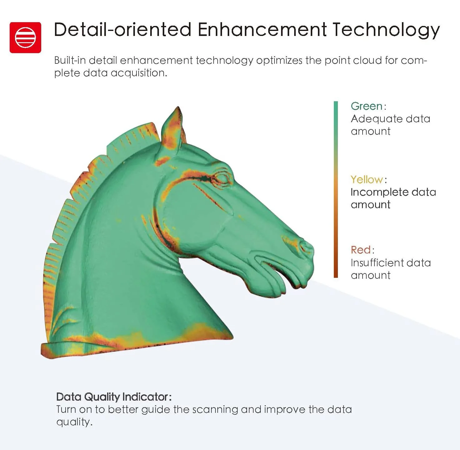 اسکنر سه بعدی دستی Shining3D [Einstar] با دوربین رنگی RGB داخلی، سرعت اسکن 14 فریم در ثانیه برای چاپ سه بعدی، مراقبت های بهداشتی، هنر