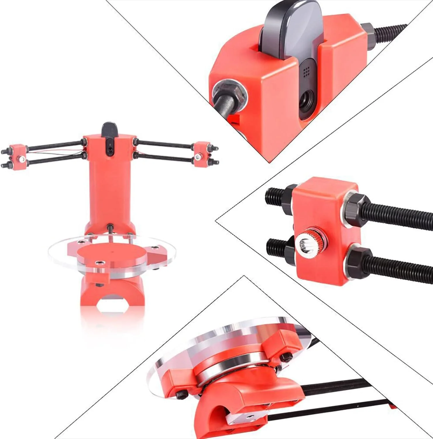 اسکنر سه بعدی رومیزی Irovami، کیت اسکنر سه بعدی Ciclop DIY برای پرینتر سه بعدی با دقت 0.5 میلی متر اسکنر سه بعدی رومیزی Irovami، کیت اسکنر سه بعدی Ciclop DIY برای پرینتر سه بعدی با دقت 0.5 میلی متر