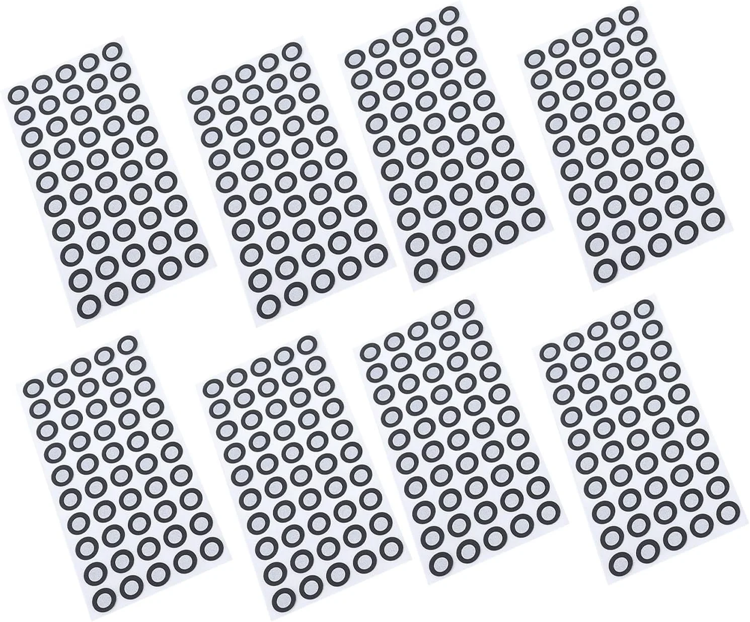 نشانگرهای اسکن سه بعدی برای اسکنر سه بعدی، شناسه 6 میلیمتر، نقطه مرجع ردیابی سه بعدی با قطر خارجی 10 میلیمتر، نشانگرهای بازتاب پراکنده برای ردیابی دقیق و اسکن سه بعدی، 10 ورق 500 نقطه نشانگرهای اسکن سه بعدی برای اسکنر سه بعدی، شناسه 6 میلیمتر، نقطه مرجع ردیابی سه بعدی با قطر خارجی 10 میلیمتر، نشانگرهای بازتاب پراکنده برای ردیابی دقیق و اسکن سه بعدی، 10 ورق 500 نقطه