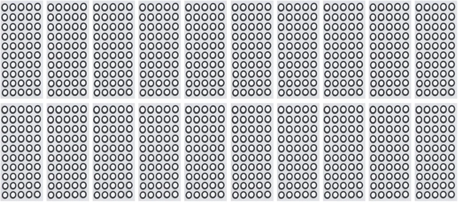 20 برگه استیکر نشانگر اسکنر سه بعدی، نقاط مرجع داخلی 6 خارجی 10 برای ردیابی اسکن دستی 20 برگه استیکر نشانگر اسکنر سه بعدی، نقاط مرجع داخلی 6 خارجی 10 برای ردیابی اسکن دستی