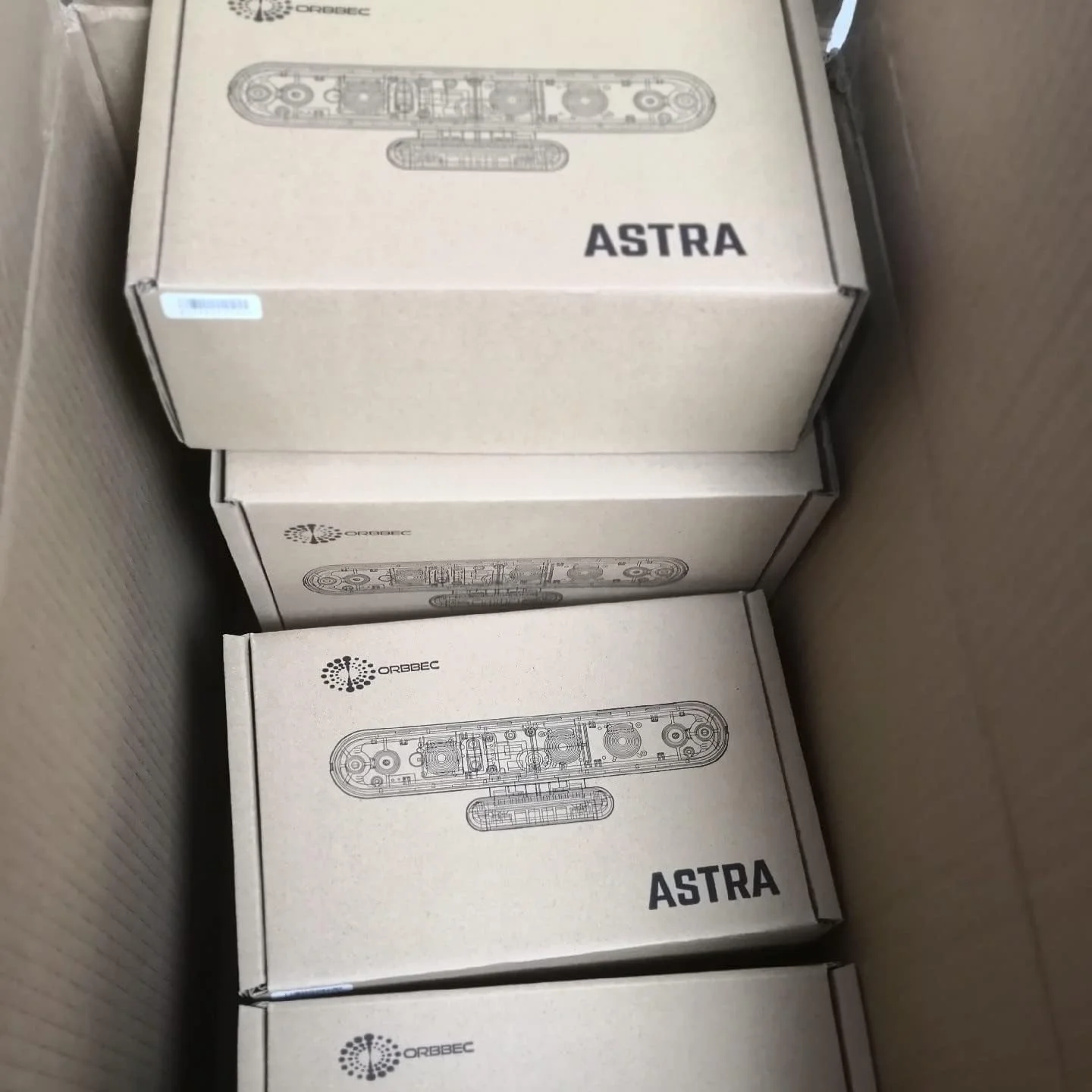 دوربین عمق سنج حسی آسترا S، تشخیص چهره/تشخیص حرکت، چشم ربات ROS، اسکنر سه بعدی، ماژول حسگر VR/AR