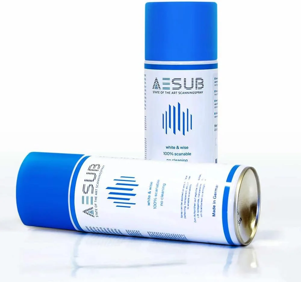 اسپری اسکن سه بعدی 3DTOOLS برای اسکنرهای سه بعدی Revopoint، برای سطوح بازتابنده، شفاف یا با بافت زیاد اسپری اسکن سه بعدی 3DTOOLS برای اسکنرهای سه بعدی Revopoint، برای سطوح بازتابنده، شفاف یا با بافت زیاد