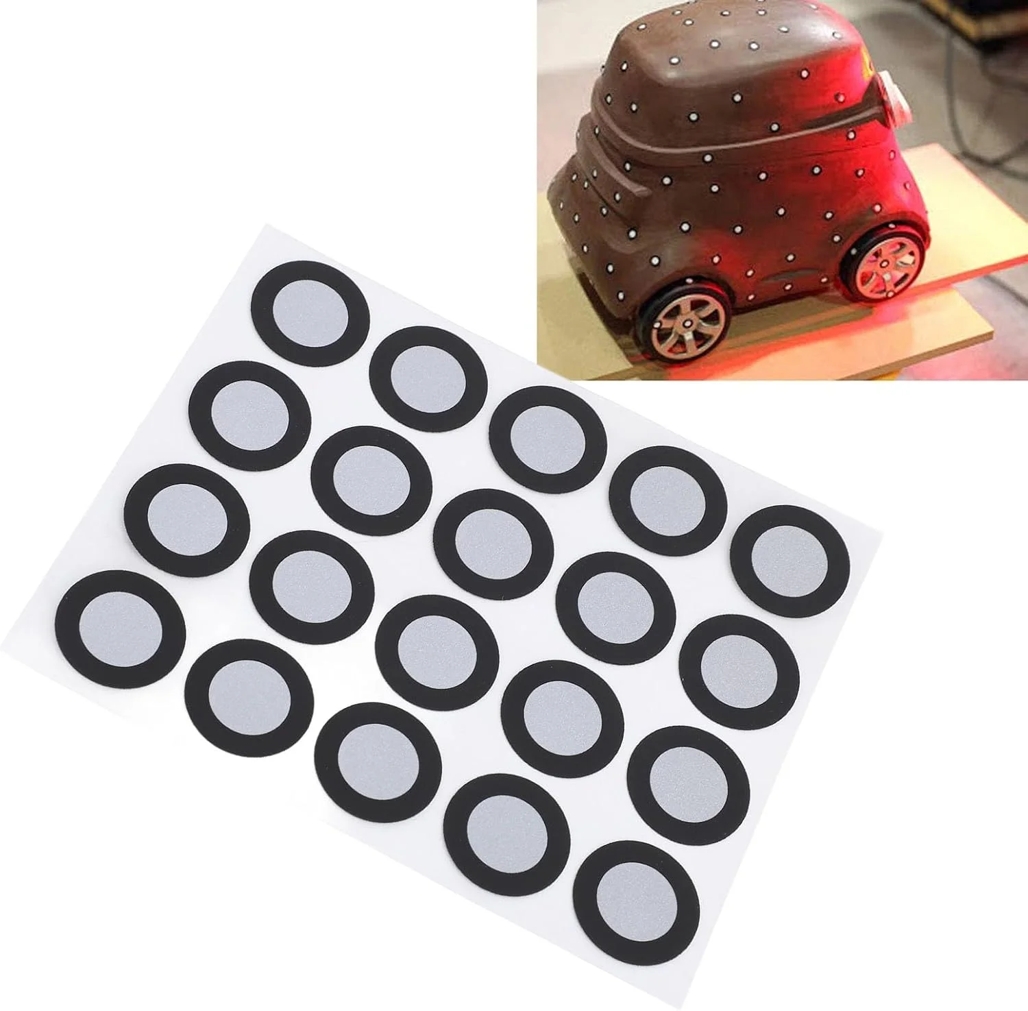 نشانگر اسکن سه بعدی 12 میلی متری برای اسکنر سه بعدی، 200 عدد هدف موقعیت یابی، نقاط/برچسب های ردیابی دقیق، نشانگرهای نقطه مرجع/نشانگرهای بازتاب برای اسکن سه بعدی و ردیابی نوری نشانگر اسکن سه بعدی 12 میلی متری برای اسکنر سه بعدی، 200 عدد هدف موقعیت یابی، نقاط/برچسب های ردیابی دقیق، نشانگرهای نقطه مرجع/نشانگرهای بازتاب برای اسکن سه بعدی و ردیابی نوری