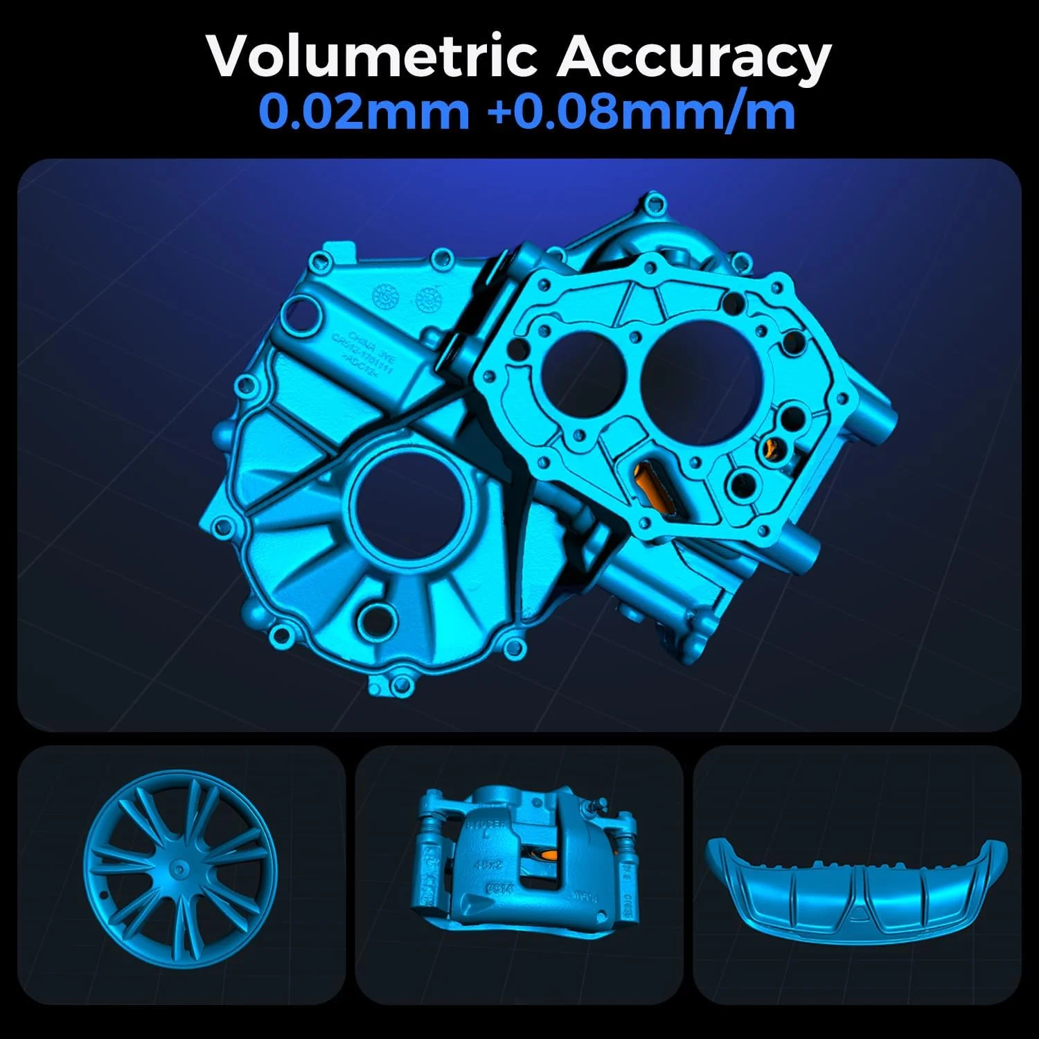 اسکنر سه بعدی Creality Raptor Pro برای پروژههای خودرو و مهندسی با دقت 0.02 میلیمتری، 22+7 لیزر آبی، سرعت اسکن تا 60 فریم در ثانیه اسکنر سه بعدی Creality Raptor Pro برای پروژههای خودرو و مهندسی با دقت 0.02 میلیمتری، 22+7 لیزر آبی، سرعت اسکن تا 60 فریم در ثانیه