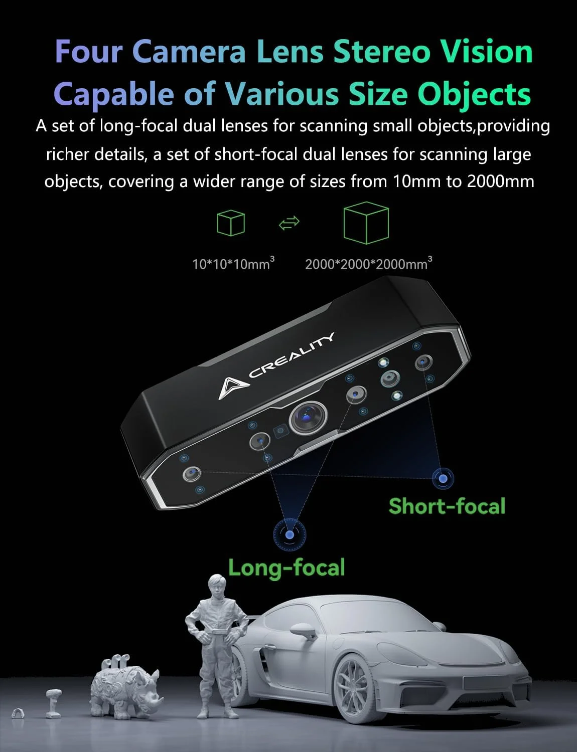 اسکنر سه بعدی Crealty CR-Scan Otter برای چاپ سه بعدی، پشتیبانی از اسکن مو و بدن، سرعت اسکن تا 20 فریم در ثانیه و دقت 0.02 میلی متر، اسکن با کیفیت بالا برای ویندوز و مک اسکنر سه بعدی Crealty CR-Scan Otter برای چاپ سه بعدی، پشتیبانی از اسکن مو و بدن، سرعت اسکن تا 20 فریم در ثانیه و دقت 0.02 میلی متر، اسکن با کیفیت بالا برای ویندوز و مک