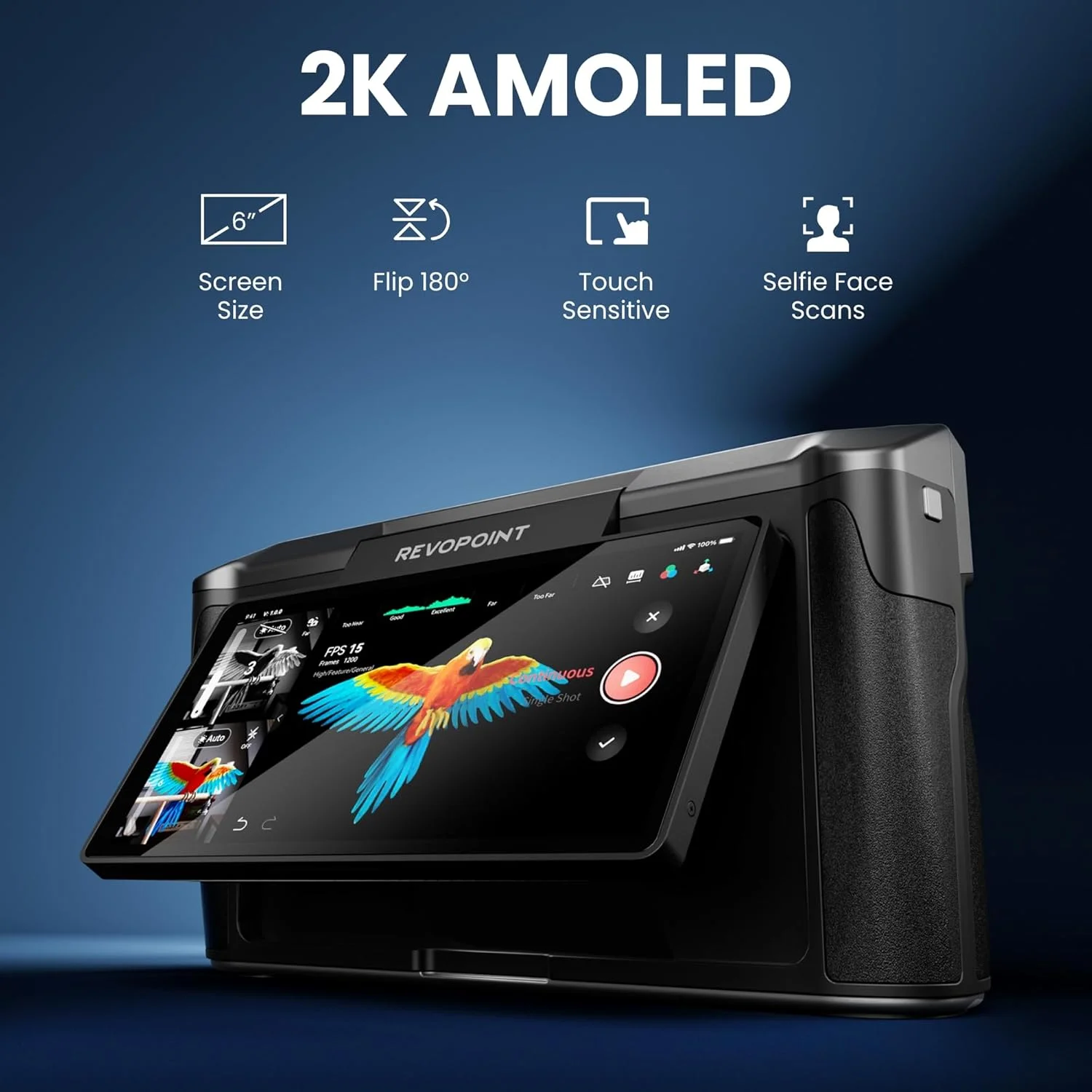 اسکنر سه بعدی Revopoint MIRACO برای چاپ سه بعدی دستی، اسکنر چاپگر سه بعدی بی سیم، دقت تا 0.03 میلی متر، اسکن تمام رنگی برای اشیاء کوچک تا بزرگ، تست QuickSurface 30 اسکنر سه بعدی Revopoint MIRACO برای چاپ سه بعدی دستی، اسکنر چاپگر سه بعدی بی سیم، دقت تا 0.03 میلی متر، اسکن تمام رنگی برای اشیاء کوچک تا بزرگ، تست QuickSurface 30