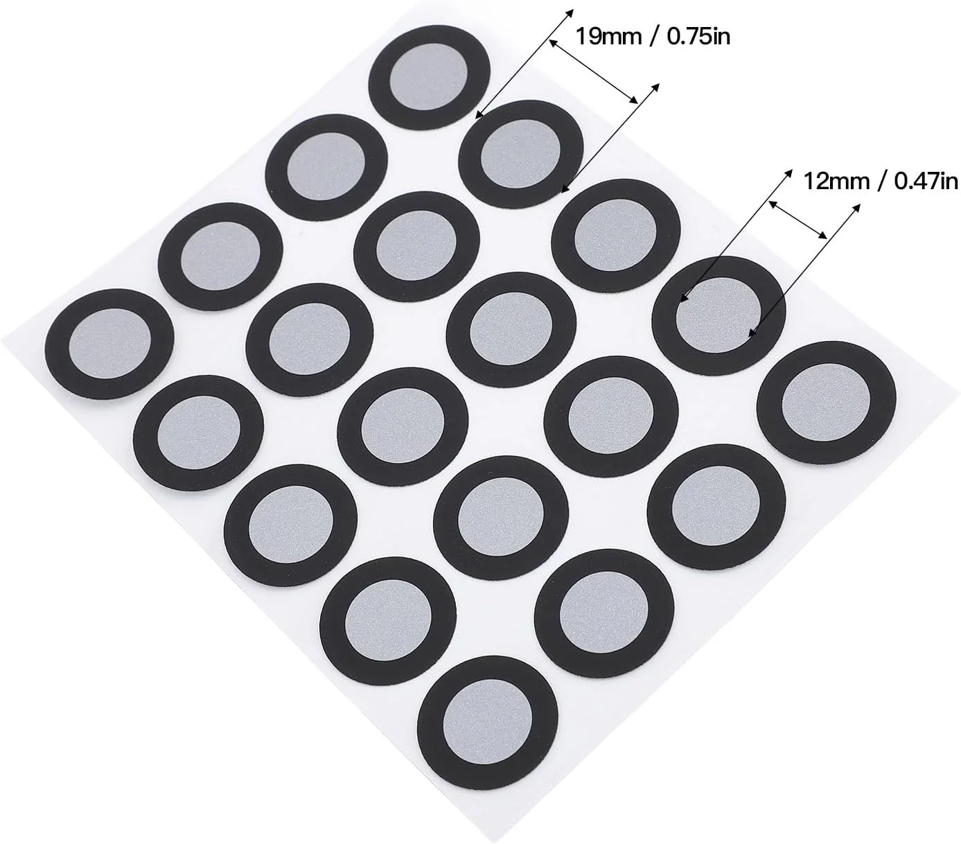 نشانگر اسکن سه بعدی برای اسکنر سه بعدی، نشانگرهای نقطه مرجع ردیابی سه بعدی برای اسکن سه بعدی، شناسه 12 میلی متر، شناسه خارجی 19 میلی متر، نشانگرهای بازتاب پراکنده، 10 برگه 200 نقطه نشانگر اسکن سه بعدی برای اسکنر سه بعدی، نشانگرهای نقطه مرجع ردیابی سه بعدی برای اسکن سه بعدی، شناسه 12 میلی متر، شناسه خارجی 19 میلی متر، نشانگرهای بازتاب پراکنده، 10 برگه 200 نقطه