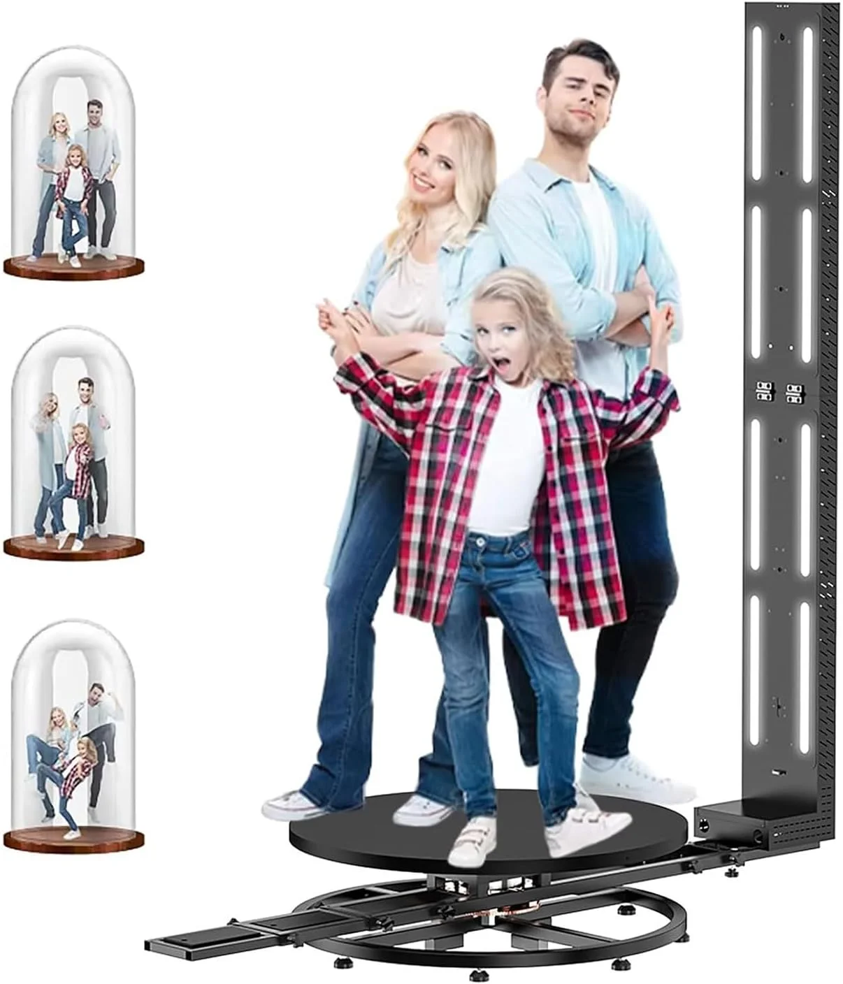 اسکنر سه بعدی سیستم استریو 6 لنز، اسکن تمام رنگی چرخان 360 درجه، اسکن تا 0.001 میلی متر، اسکن سریع 15 ثانیه ای، تنظیم 3 سرعت برای چاپ مدل سه بعدی، قطر دیسک 100 سانتی متر اسکنر سه بعدی سیستم استریو 6 لنز، اسکن تمام رنگی چرخان 360 درجه، اسکن تا 0.001 میلی متر، اسکن سریع 15 ثانیه ای، تنظیم 3 سرعت برای چاپ مدل سه بعدی، قطر دیسک 100 سانتی متر