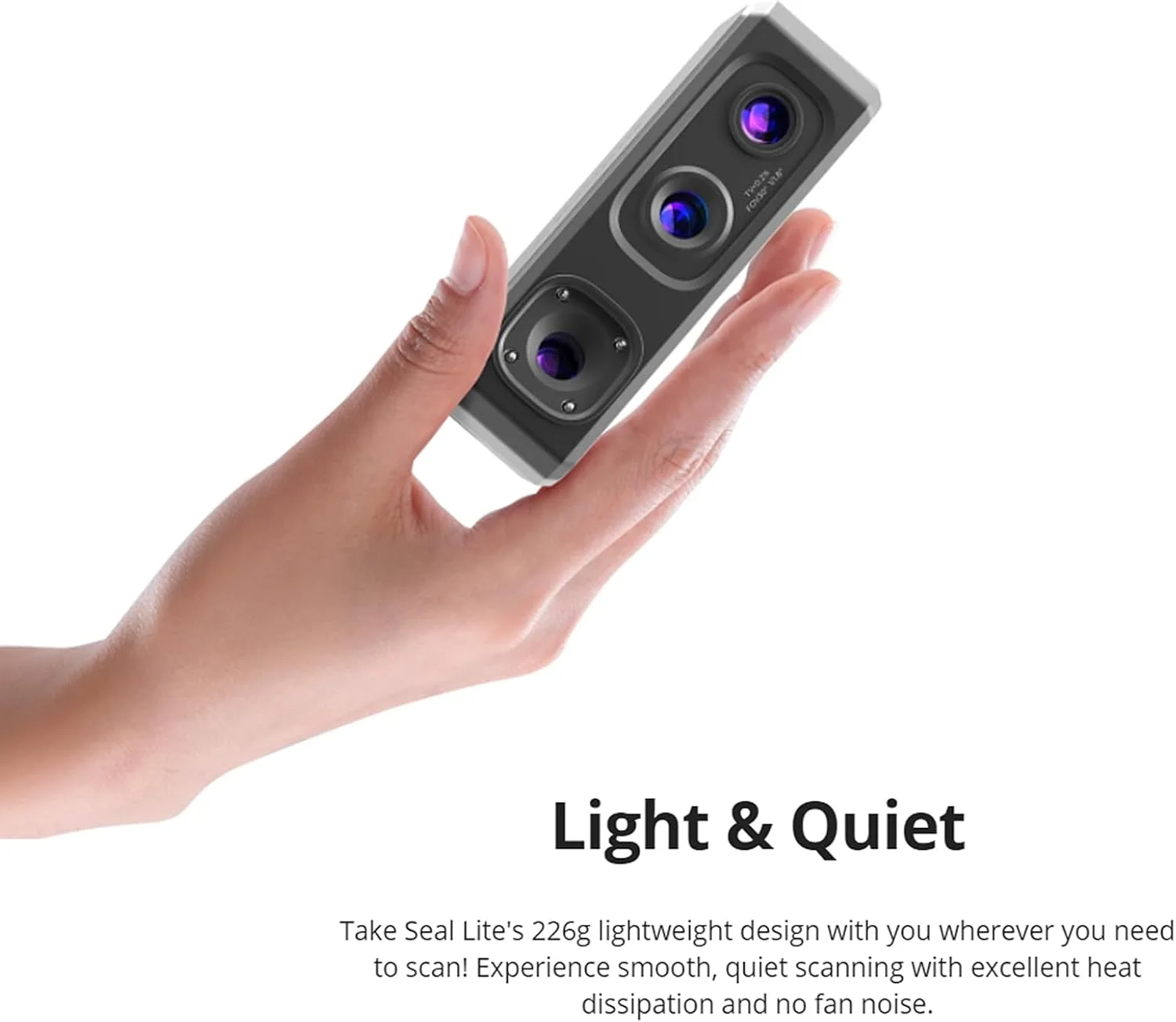 اسکنر سه بعدی Fawoonu Seal Lite برای پرینتر سه بعدی با دقت 0.02 میلی متر، اسکن با سرعت 10 فریم بر ثانیه - اسکن مدل سه بعدی بدون علامت گذاری، سازگار با سیستم عامل های AndroidiOSWin10MacOS اسکنر سه بعدی Fawoonu Seal Lite برای پرینتر سه بعدی با دقت 0.02 میلی متر، اسکن با سرعت 10 فریم بر ثانیه - اسکن مدل سه بعدی بدون علامت گذاری، سازگار با سیستم عامل های AndroidiOSWin10MacOS