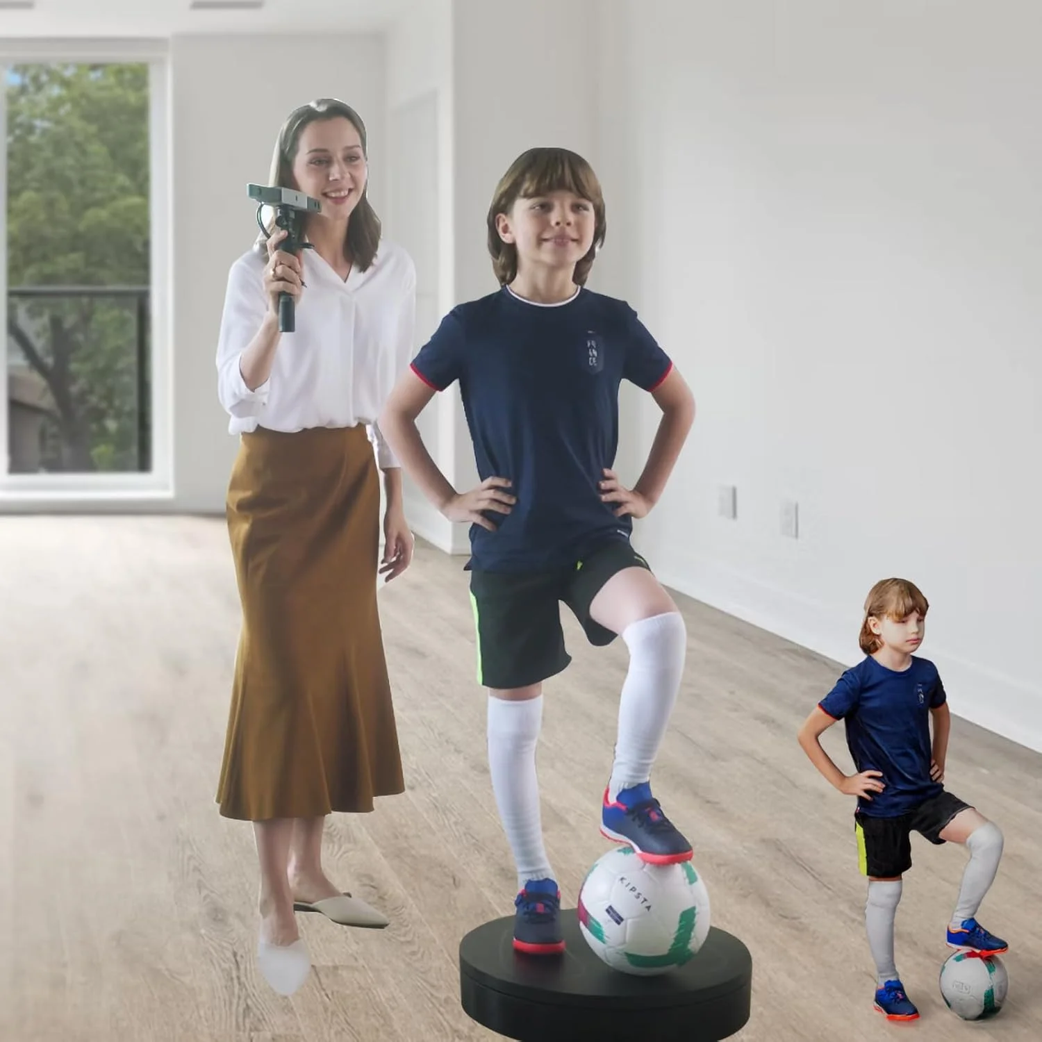 اسکنر سه بعدی مدل سازی بدن، اسکنر سه بعدی قابل حمل، دقت 0.1 میلی متر، محدوده اسکن رنگی سه بعدی: 360mm x 650mm @ 600mm با صفحه گردان بزرگ اسکنر سه بعدی مدل سازی بدن، اسکنر سه بعدی قابل حمل، دقت 0.1 میلی متر، محدوده اسکن رنگی سه بعدی: 360mm x 650mm @ 600mm با صفحه گردان بزرگ