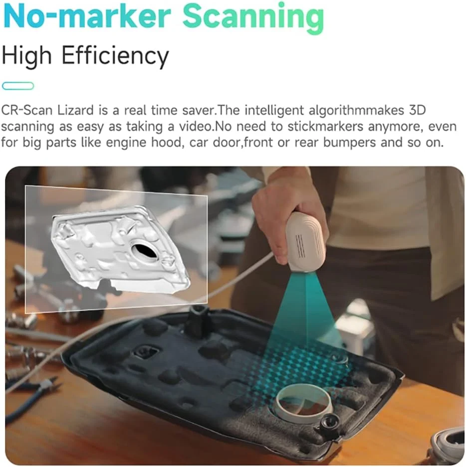 اسکنر سه بعدی حرفه ای BLOSSS، اسکنر سه بعدی قابل حمل برای پرینتر سه بعدی، دقت تا 0.05 میلی متر و سرعت اسکن 10 فریم در ثانیه، بدون نیاز به مارکر، حالت اسکن دستی و اسکن اشیاء تیره اسکنر سه بعدی حرفه ای BLOSSS، اسکنر سه بعدی قابل حمل برای پرینتر سه بعدی، دقت تا 0.05 میلی متر و سرعت اسکن 10 فریم در ثانیه، بدون نیاز به مارکر، حالت اسکن دستی و اسکن اشیاء تیره