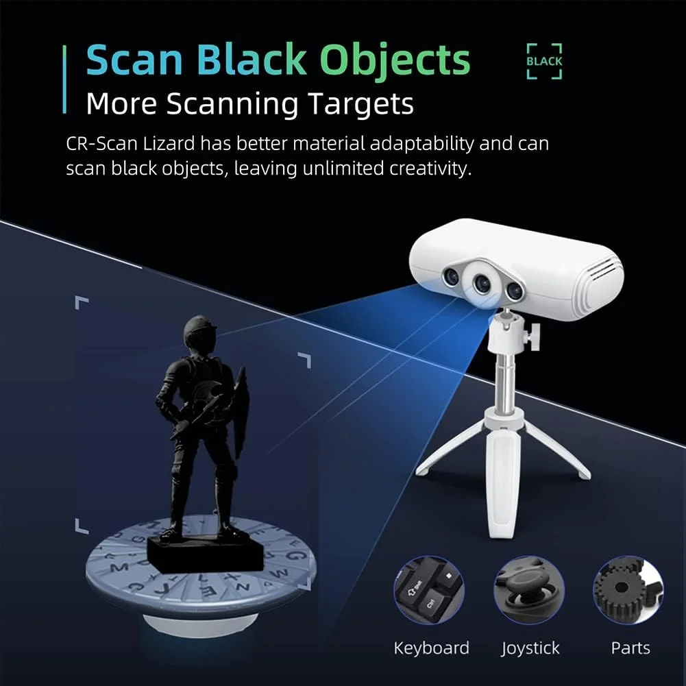 اسکنر سه بعدی حرفه ای BLOSSS، اسکنر سه بعدی قابل حمل برای پرینتر سه بعدی، دقت تا 0.05 میلی متر و سرعت اسکن 10 فریم در ثانیه، بدون نیاز به مارکر، حالت اسکن دستی و اسکن اشیاء تیره اسکنر سه بعدی حرفه ای BLOSSS، اسکنر سه بعدی قابل حمل برای پرینتر سه بعدی، دقت تا 0.05 میلی متر و سرعت اسکن 10 فریم در ثانیه، بدون نیاز به مارکر، حالت اسکن دستی و اسکن اشیاء تیره