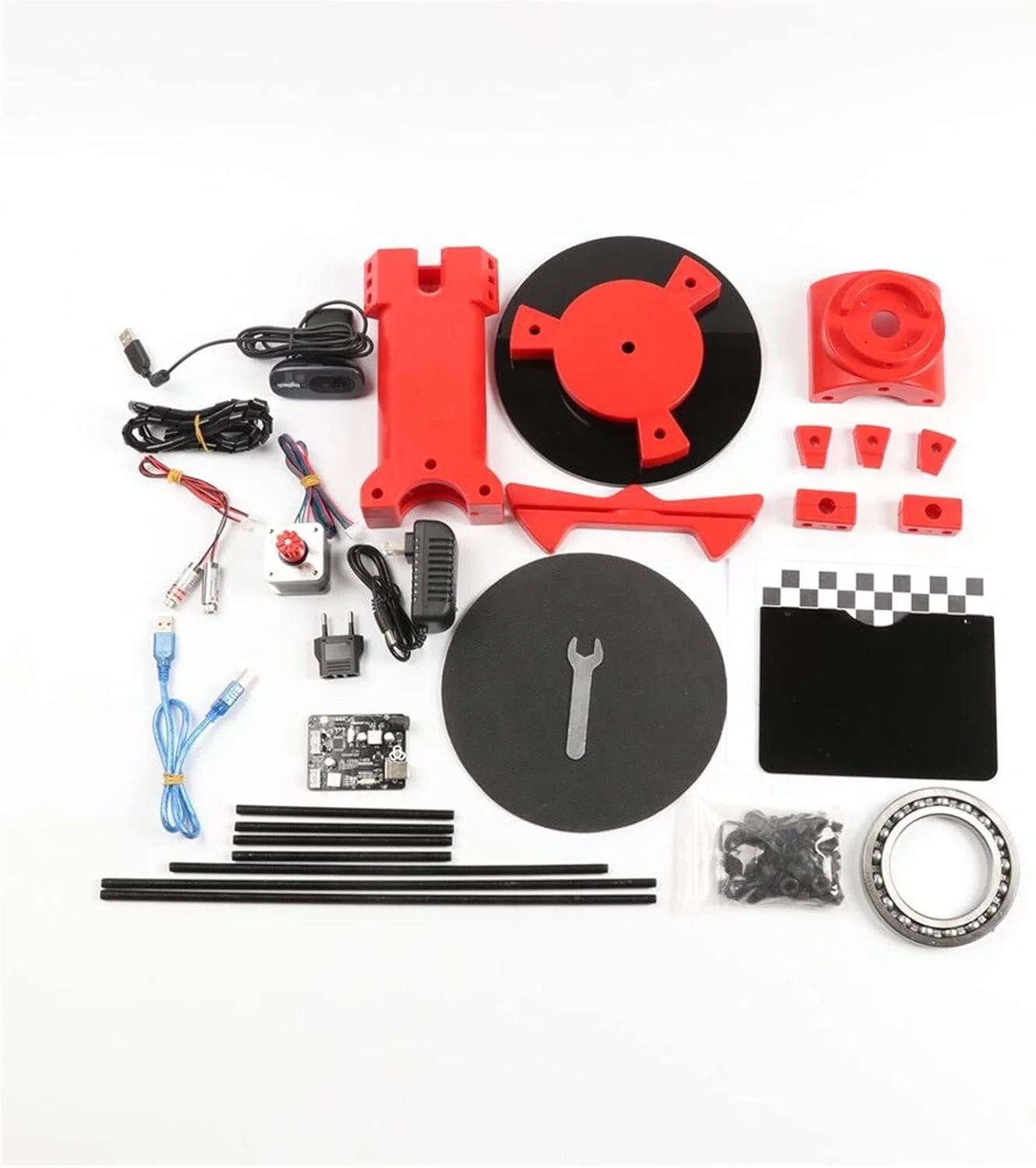 اسکنر سه بعدی مینی AJWYSOI، کیت دستگاه اسکن سه بعدی DIY، لوازم جانبی برد اصلی چاپ سه بعدی مدل سازی اسکن اسکنر سه بعدی مینی AJWYSOI، کیت دستگاه اسکن سه بعدی DIY، لوازم جانبی برد اصلی چاپ سه بعدی مدل سازی اسکن