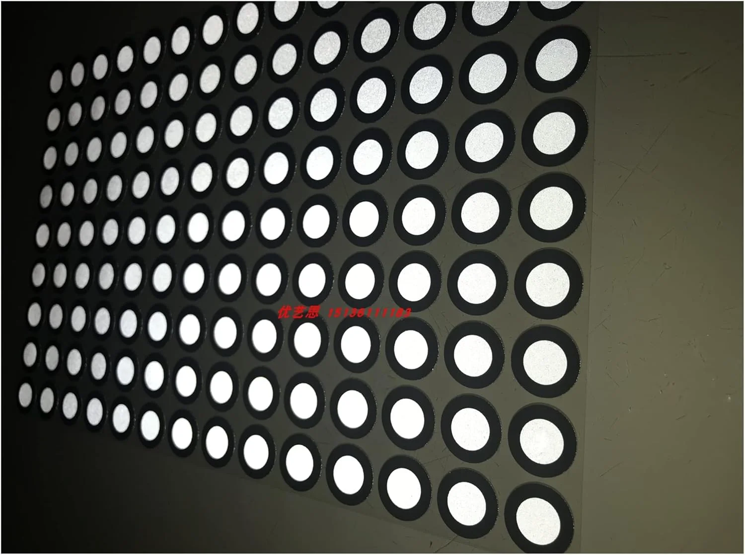 نشانگرهای بازتابی اسکنر سه بعدی دستی، نقطه هدف یابی اسکنر سه بعدی، نشانگر/نقطه/برچسب اسکن سه بعدی برای چاپ سه بعدی، دقت اسکن (6 * 10)