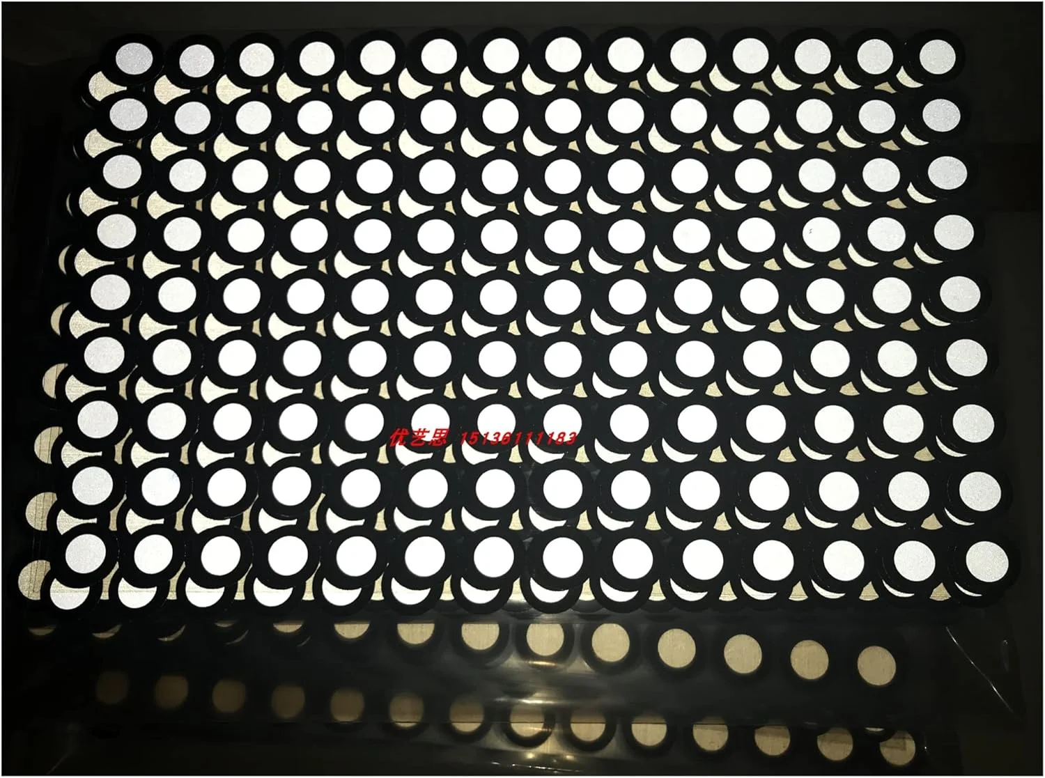 نشانگرهای بازتابی اسکنر سه بعدی دستی، نقطه هدف یابی اسکنر سه بعدی، نشانگر/نقطه/برچسب اسکن سه بعدی برای چاپ سه بعدی، دقت اسکن (6 * 10)