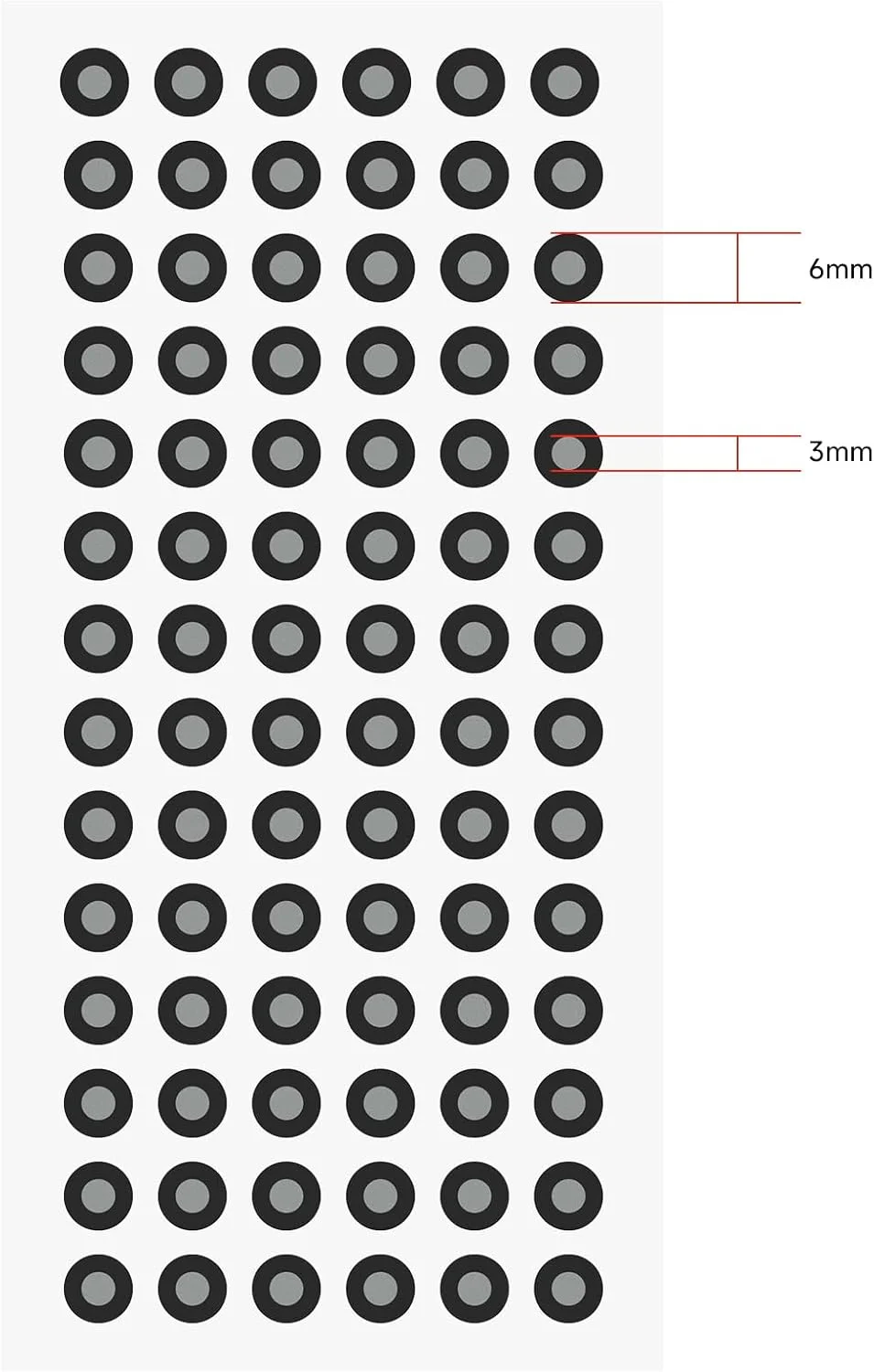 نشانگر اسکن سه بعدی 3 میلی متری رسمی Creality برای اسکنر سه بعدی، نشانگرهای نقطه ردیابی سه بعدی، نشانگرهای بازتاب پراکنده برای اسکنر سه بعدی (5 برگه) نشانگر اسکن سه بعدی 3 میلی متری رسمی Creality برای اسکنر سه بعدی، نشانگرهای نقطه ردیابی سه بعدی، نشانگرهای بازتاب پراکنده برای اسکنر سه بعدی (5 برگه)