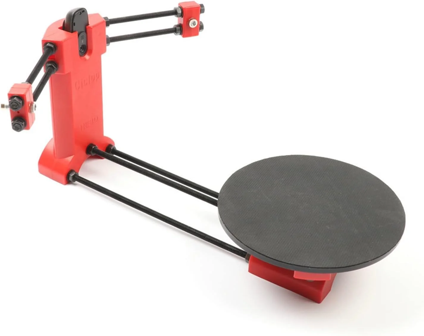 اسکنر سه بعدی مینی FBITE، کیت DIY اسکنر سه بعدی، پلاستیک های قالب گیری تزریقی قرمز، وب کم متن باز اسکنر سه بعدی برای چاپگر سه بعدی، مدل سازی اسکن چاپ سه بعدی