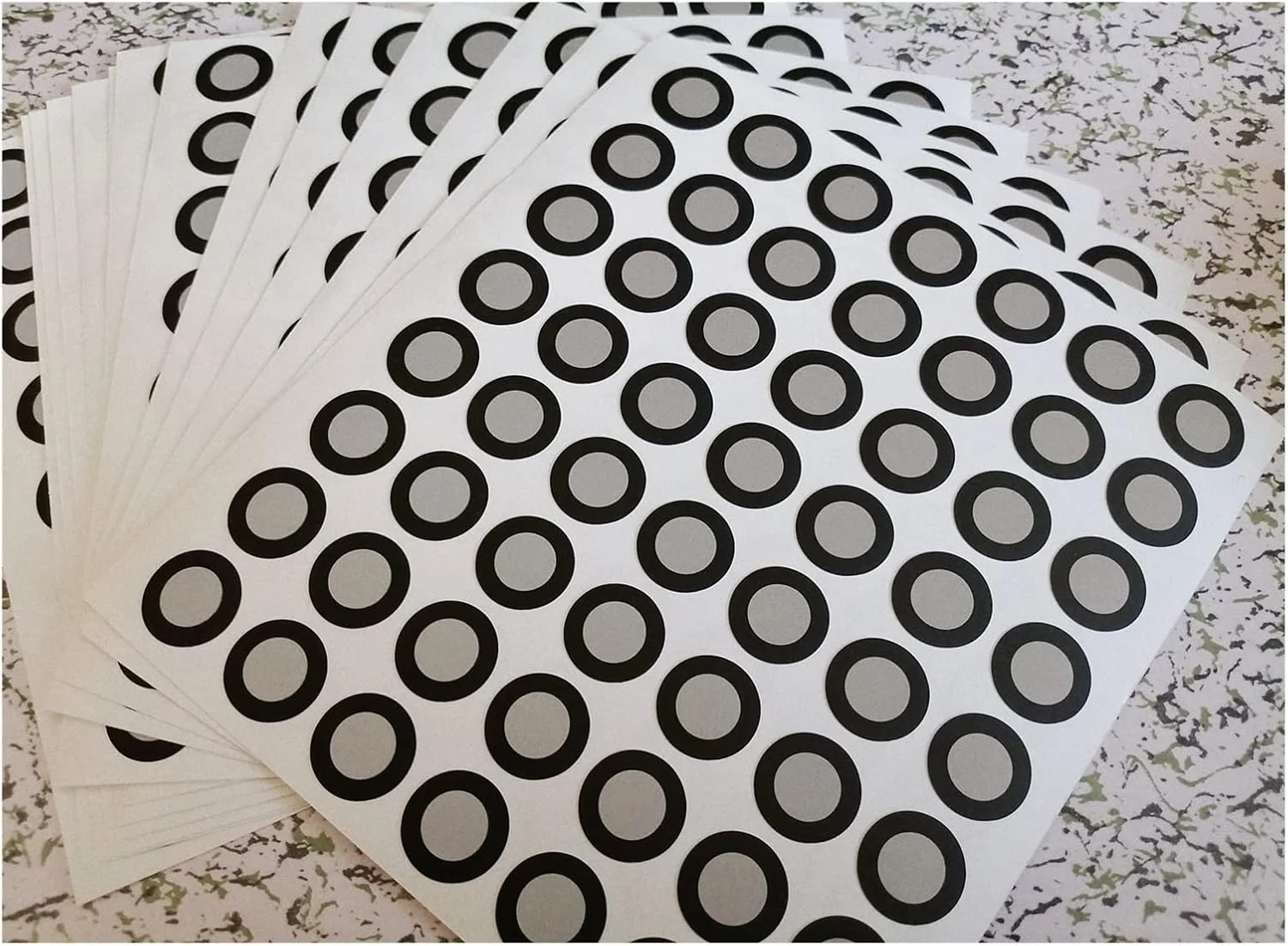 نشانگر اسکن سه بعدی ZAIED برای اسکنر سه بعدی، نقطه نشانه گذاری بازتابنده بالا، نقطه هدف دقیق برای اسکن سه بعدی و ردیابی نوری برای اسکن سه بعدی و ردیابی نوری (رنگ: 12mm19)