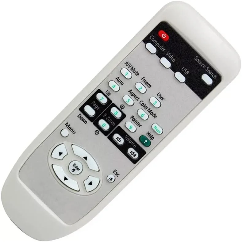 ریموت کنترل جایگزین عمومی RLsales مدل 151506800 145663900 مناسب برای پروژکتور اپسون H605B 3LCD ریموت کنترل جایگزین عمومی RLsales مدل 151506800 145663900 مناسب برای پروژکتور اپسون H605B 3LCD