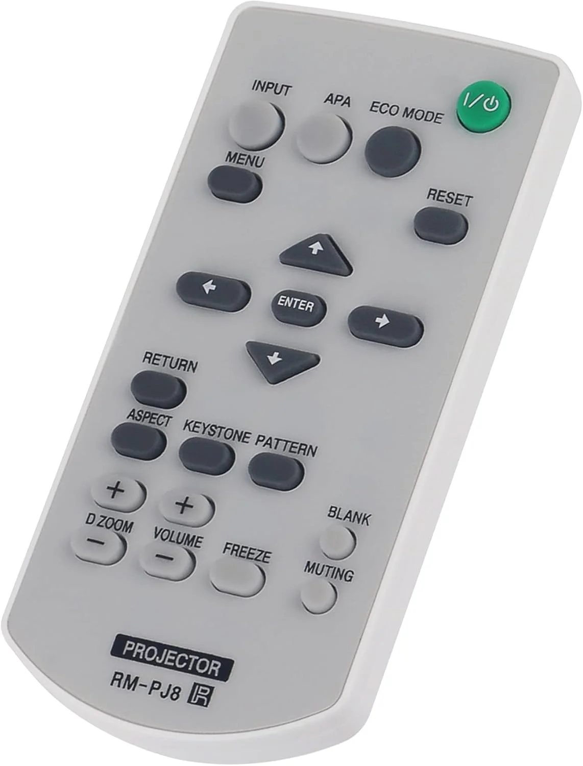 ریموت کنترل جایگزین RM-PJ8 RM-PJ8CN مناسب برای پروژکتور سونی مدل های VPL-CH350 VPL-EX245 VPL-EW225 VPL-SW620 VPL-CH353 VPL-EX246 VPL-EW226 VPL-SW620C VPL-CH355 VPL-EX255 VPL-EW235 VPL-SW630 VPL-EX271 VPL-EW245 ریموت کنترل جایگزین RM-PJ8 RM-PJ8CN مناسب برای پروژکتور سونی مدل های VPL-CH350 VPL-EX245 VPL-EW225 VPL-SW620 VPL-CH353 VPL-EX246 VPL-EW226 VPL-SW620C VPL-CH355 VPL-EX255 VPL-EW235 VPL-SW630 VPL-EX271 VPL-EW245