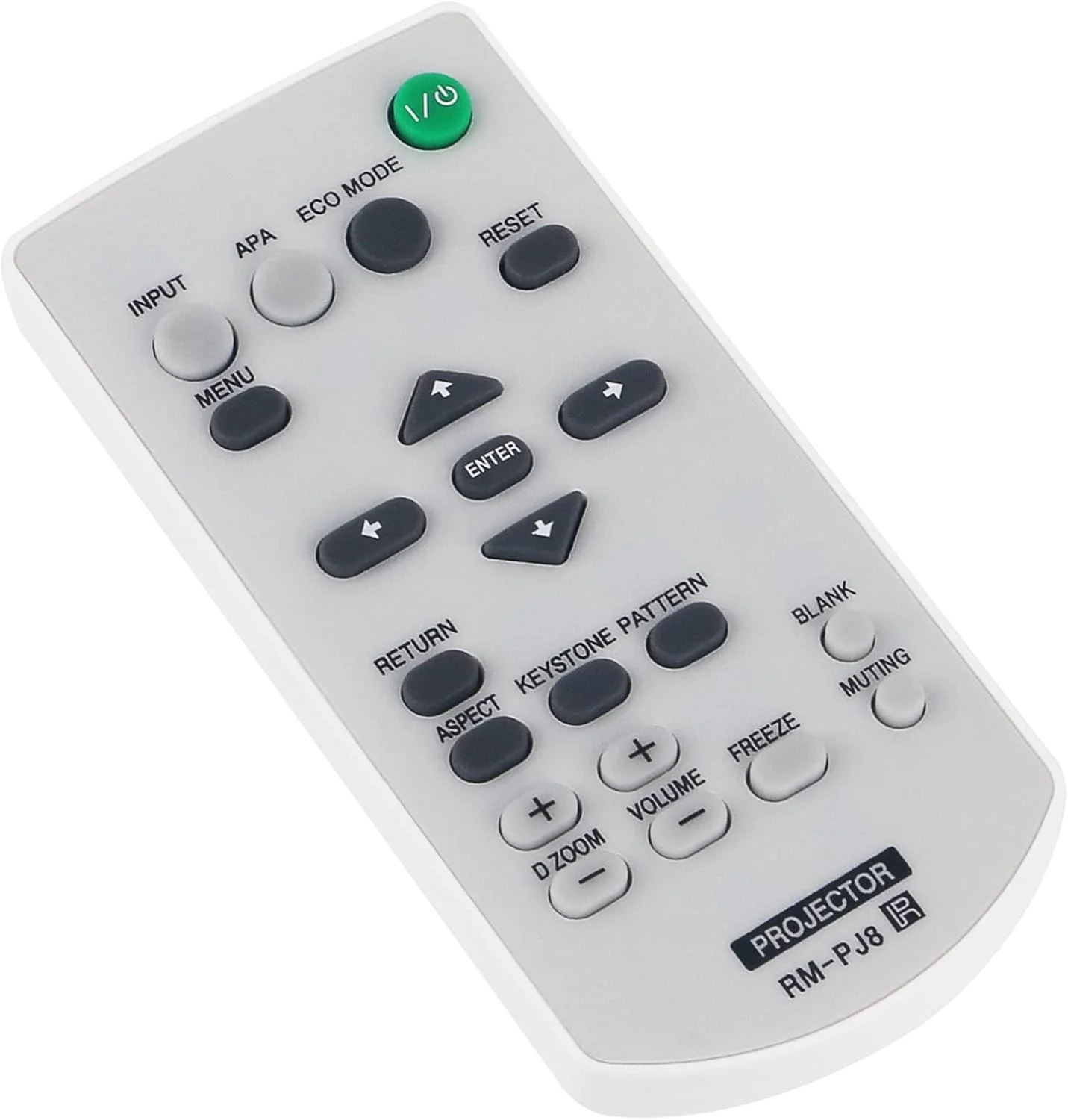 ریموت کنترل جایگزین Allimity RM-PJ8 مناسب برای پروژکتورهای سونی مدل VPL-EW235 VPL-EX295 VPL-EX290 VPL-CH375 VPL-CX236 VPL-DX140 VPL-DW125 VPL-EW226 VPL-EW276 ریموت کنترل جایگزین Allimity RM-PJ8 مناسب برای پروژکتورهای سونی مدل VPL-EW235 VPL-EX295 VPL-EX290 VPL-CH375 VPL-CX236 VPL-DX140 VPL-DW125 VPL-EW226 VPL-EW276