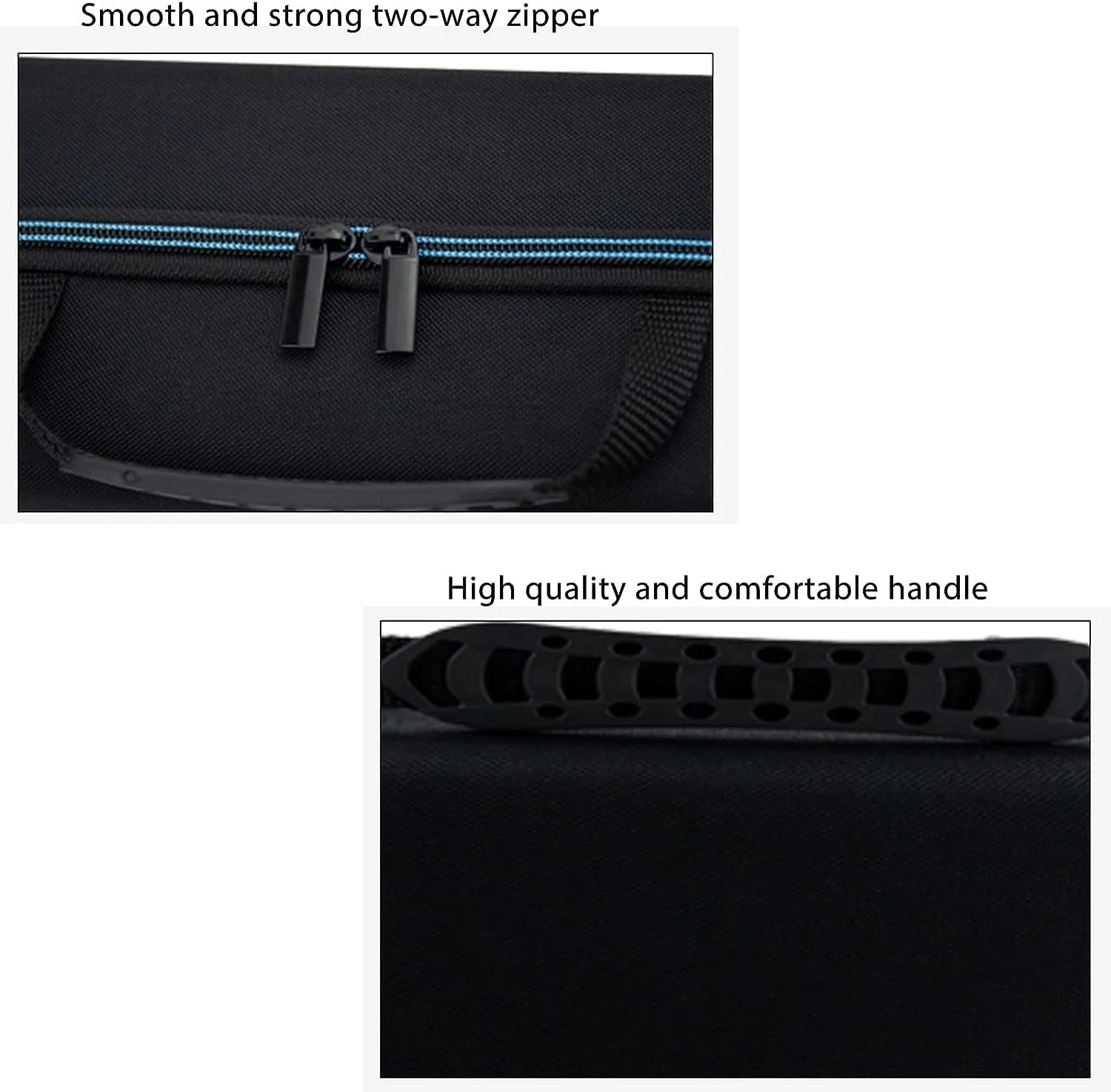 کیف حمل پروژکتور برای سامسونگ Freestyle و باتری، کیف محافظ قابل حمل با جنس EVA و بند دستی بادوام، دارای جیب توری برای لوازم جانبی کیف حمل پروژکتور برای سامسونگ Freestyle و باتری، کیف محافظ قابل حمل با جنس EVA و بند دستی بادوام، دارای جیب توری برای لوازم جانبی