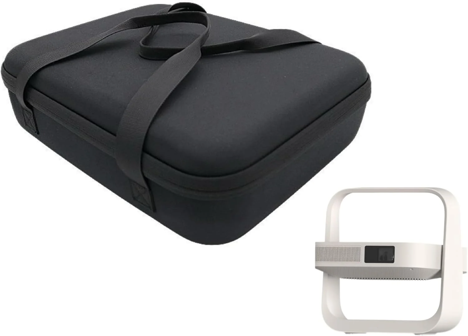 کیف حمل سخت روکیبلو برای پروژکتور جدید XGIMI Elfin Flip 2024 و پایه پروژکتور چند زاویه ای، ضد آب، ضد ضربه با فضای جداگانه (کیف سخت مشکی) کیف حمل سخت روکیبلو برای پروژکتور جدید XGIMI Elfin Flip 2024 و پایه پروژکتور چند زاویه ای، ضد آب، ضد ضربه با فضای جداگانه (کیف سخت مشکی)