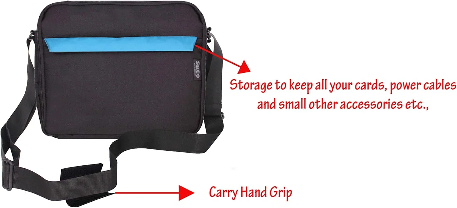 کیف حمل رودوشی ساکو برای پروژکتور ال ای دی اچ دی Egate I9 Miracast - آبی