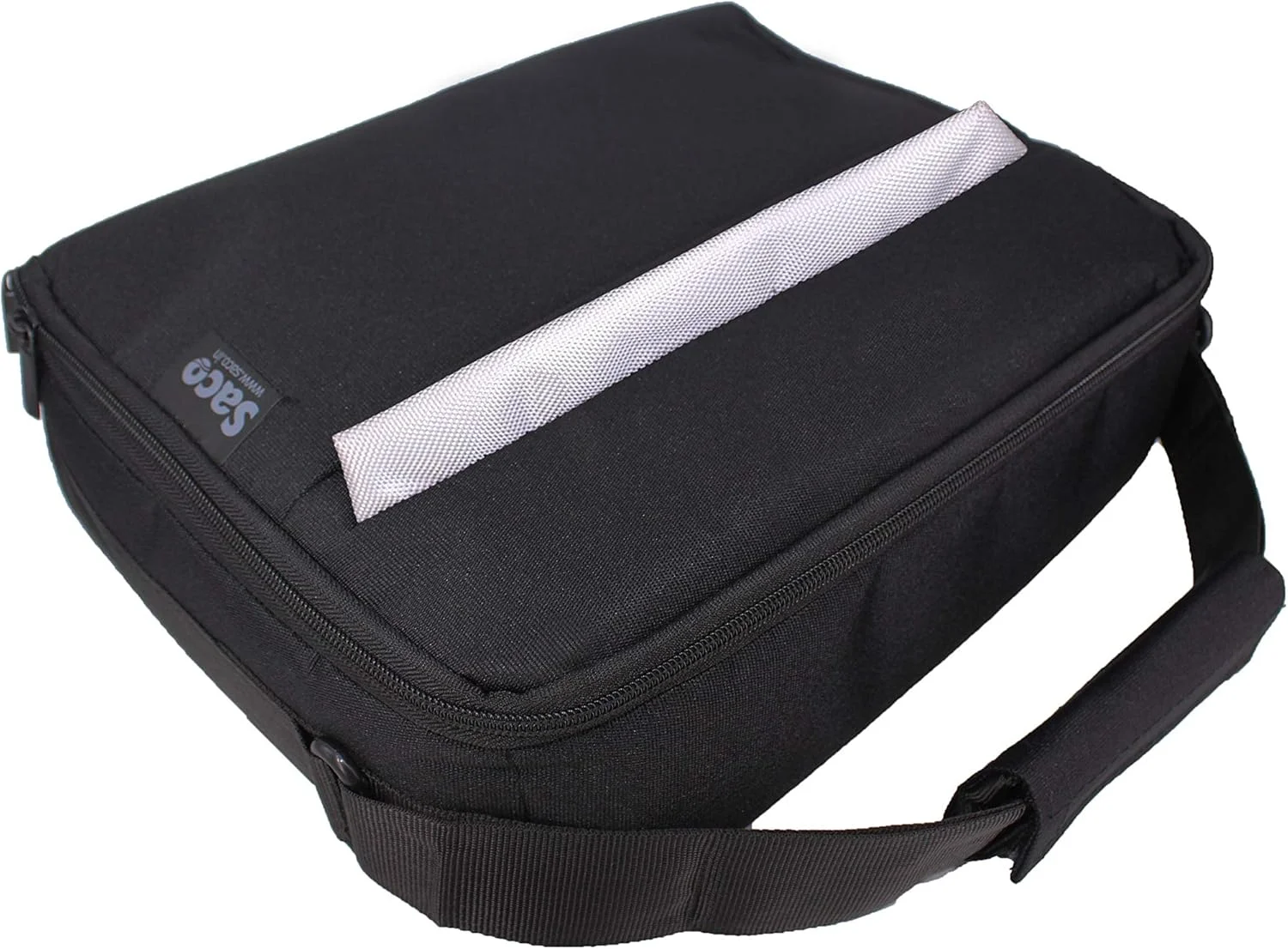 کیف حمل پروژکتور Saco با بند شانه ای، مناسب برای تمامی پروژکتورها با ابعاد حداکثر 30.5 سانتی متر عرض، 24.5 سانتی متر ارتفاع و 8.5 سانتی متر عمق - خاکستری کیف حمل پروژکتور Saco با بند شانه ای، مناسب برای تمامی پروژکتورها با ابعاد حداکثر 30.5 سانتی متر عرض، 24.5 سانتی متر ارتفاع و 8.5 سانتی متر عمق - خاکستری