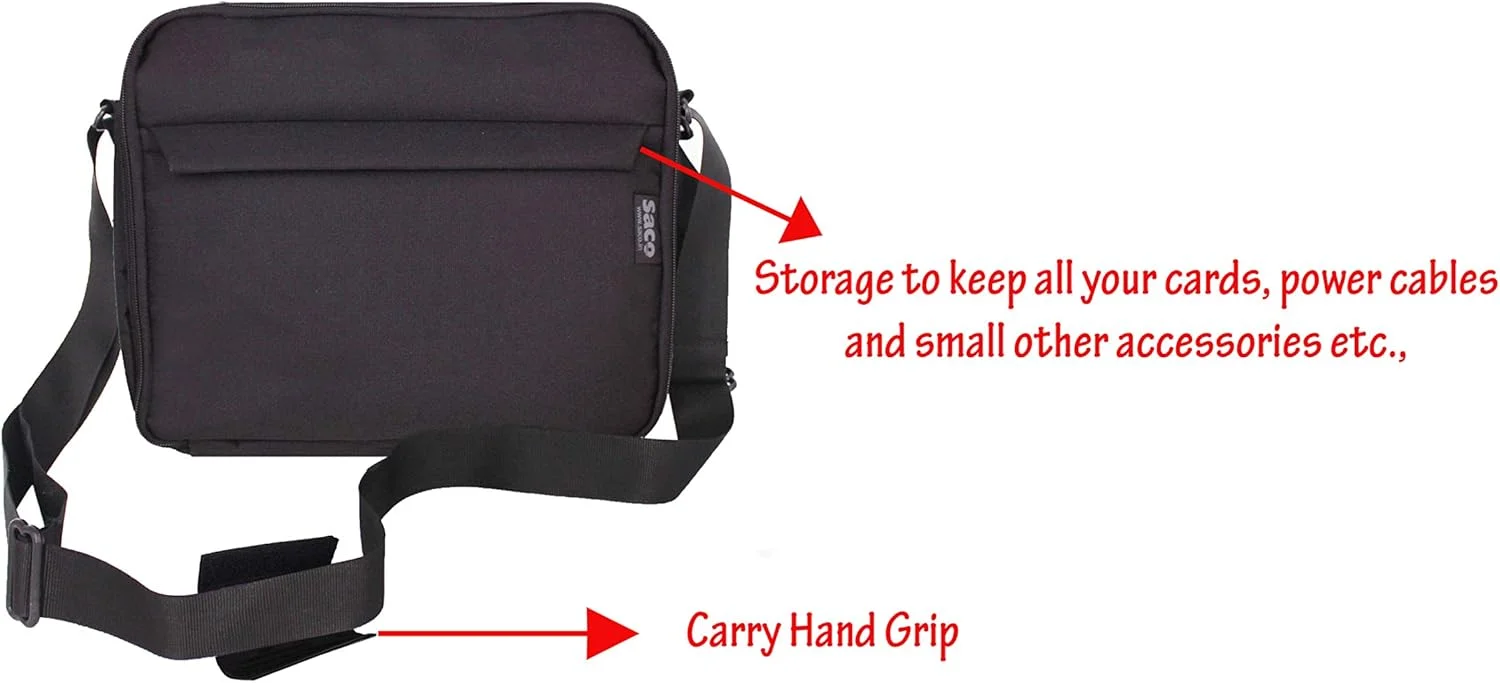 کیف حمل پروژکتور ساکو مناسب برای تمامی پروژکتورها با ابعاد حداکثر 30.5 سانتی متر عرض، 24.5 سانتی متر ارتفاع و 8.5 سانتی متر عمق - مشکی کیف حمل پروژکتور ساکو مناسب برای تمامی پروژکتورها با ابعاد حداکثر 30.5 سانتی متر عرض، 24.5 سانتی متر ارتفاع و 8.5 سانتی متر عمق - مشکی