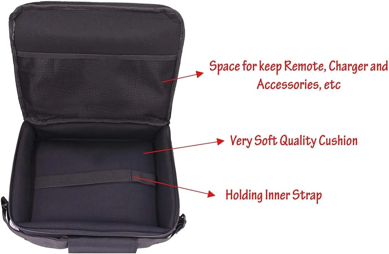 کیف حمل رودوشی ساکو برای پروژکتور ویدئویی مینی ال ای دی Punnkk، پروژکتور ویدئویی سینمای خانگی چندرسانهای - مشکی کیف حمل رودوشی ساکو برای پروژکتور ویدئویی مینی ال ای دی Punnkk، پروژکتور ویدئویی سینمای خانگی چندرسانهای - مشکی