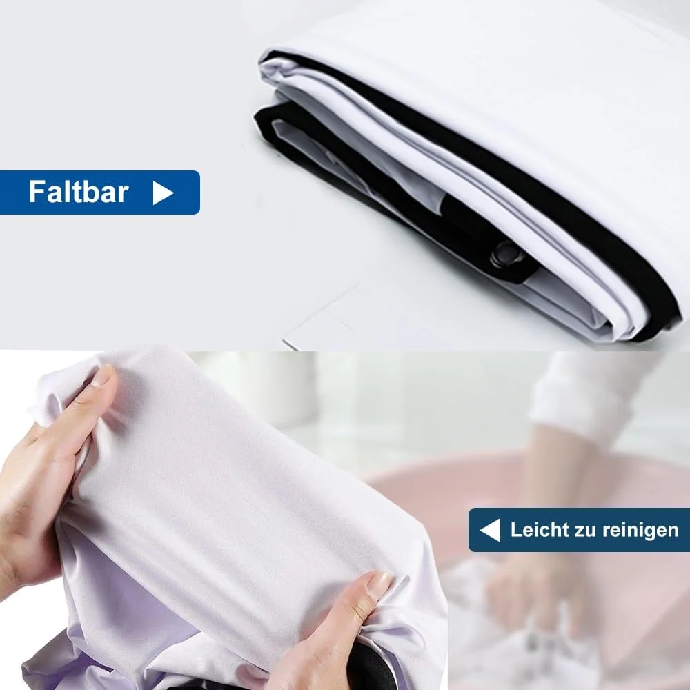 پرده نمایش پروژکتور سالنگ، 120 اینچ، 16:9 HD، تاشو و قابل حمل، پرده نمایش برای کمپینگ و سینمای خانگی، پرده نمایش برای پروژکتورها پرده نمایش پروژکتور سالنگ، 120 اینچ، 16:9 HD، تاشو و قابل حمل، پرده نمایش برای کمپینگ و سینمای خانگی، پرده نمایش برای پروژکتورها