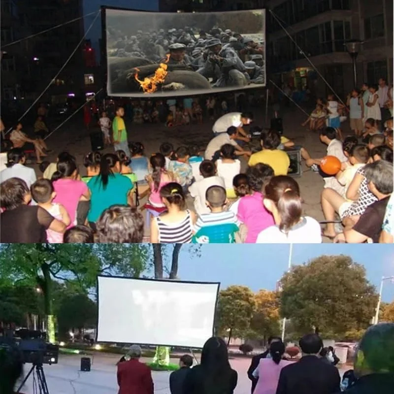 پرده نمایش فیلم ساده 60 تا 300 اینچ، پارچه بوم، تاشو، نسبت تصویر 16:9 و 4:3، مناسب برای پروژکتورهای LED و DLP، خانه هوشمند (84 اینچ) پرده نمایش فیلم ساده 60 تا 300 اینچ، پارچه بوم، تاشو، نسبت تصویر 16:9 و 4:3، مناسب برای پروژکتورهای LED و DLP، خانه هوشمند (84 اینچ)