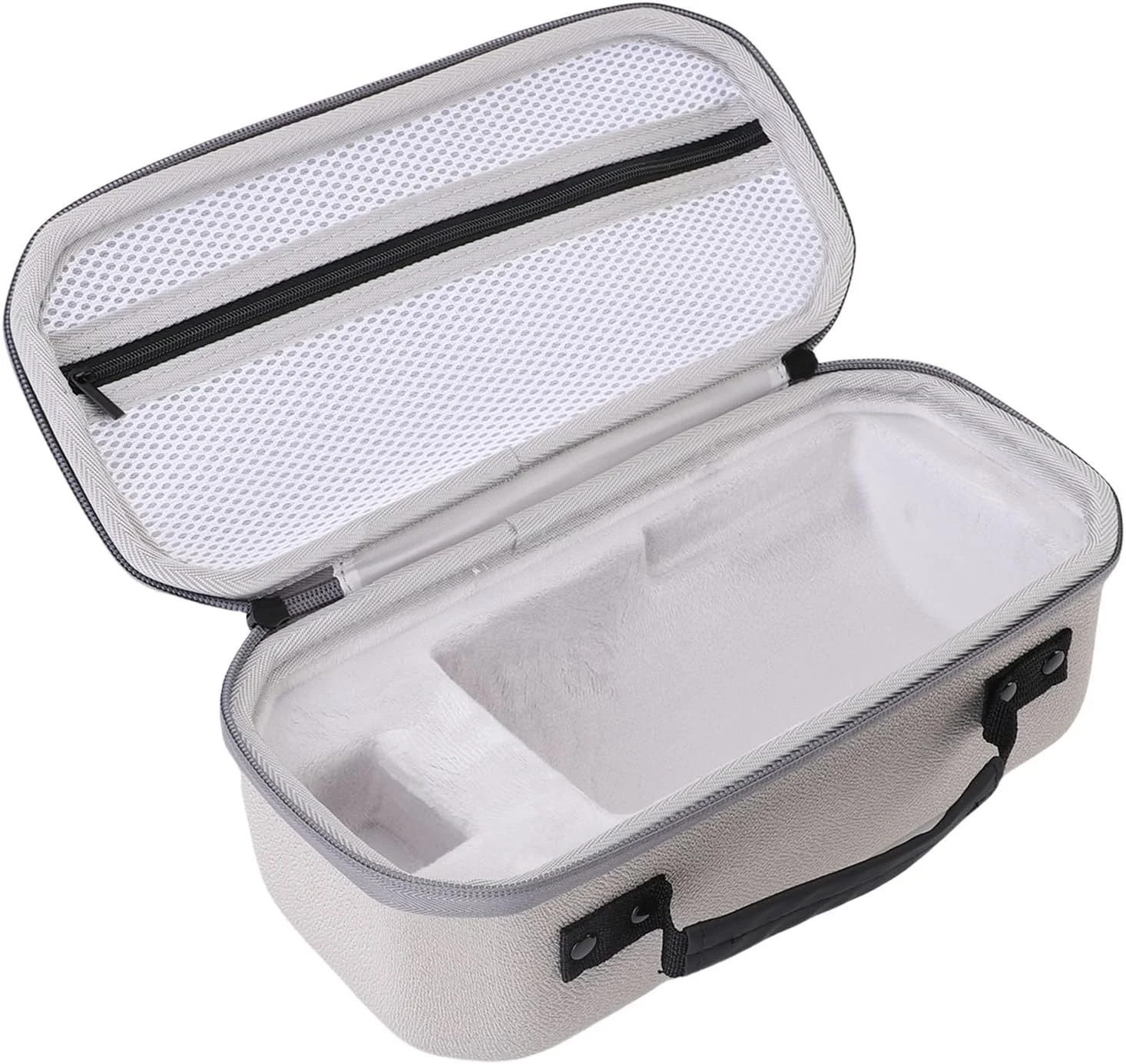 کیف حمل سخت پروژکتور، کیف حمل پروژکتور قابل حمل و ایمن با آستر مخملی فوق العاده نرم برای بیرون رفتن