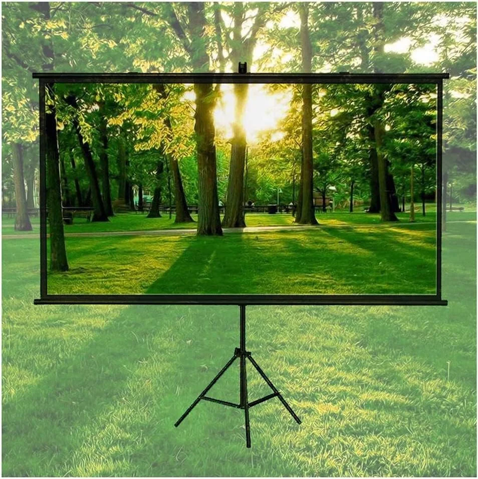 پایه نمایشگر، 120 اینچ 4:3، پایه تاشو سبک وزن، دستی، پرده نمایش فیلم سینمای خانگی، آماده برای 4K / 8K Ultra HDR 3D، طراحی بدون چروک پایه نمایشگر، 120 اینچ 4:3، پایه تاشو سبک وزن، دستی، پرده نمایش فیلم سینمای خانگی، آماده برای 4K / 8K Ultra HDR 3D، طراحی بدون چروک