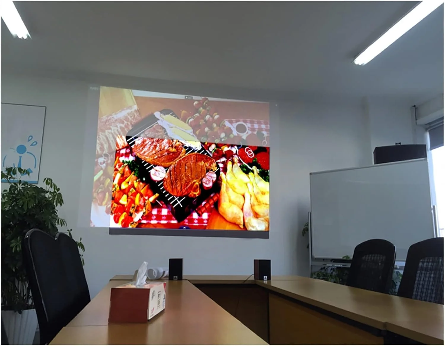 پرده نمایش پروژکتور SJHDKLW در اندازه های 72 اینچ، 84 اینچ، 100 اینچ، 120 اینچ و 130 اینچ، از جنس پارچه بازتابنده، افزایش روشنایی برای سینمای خانگی (84 اینچ) پرده نمایش پروژکتور SJHDKLW در اندازه های 72 اینچ، 84 اینچ، 100 اینچ، 120 اینچ و 130 اینچ، از جنس پارچه بازتابنده، افزایش روشنایی برای سینمای خانگی (84 اینچ)