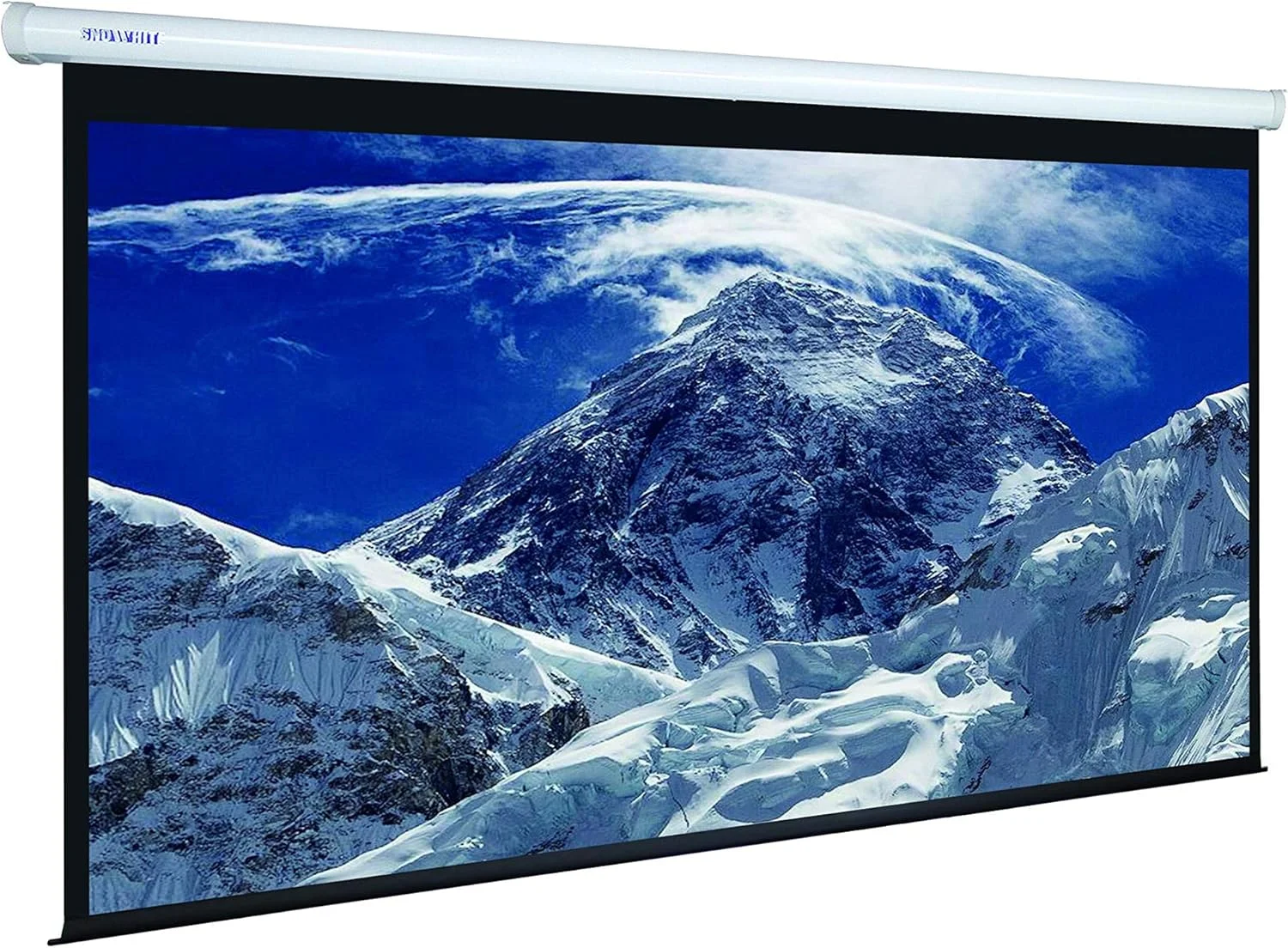 پرده نمایش پروژکتور SNOWMOKEE ۱۵۰ اینچ ۴:۳، پرده نمایش برقی موتوردار HD با قابلیت نصب روی دیوار و سقف، ۳۰۵x۲۲۹ سانتیمتر پرده نمایش پروژکتور SNOWMOKEE ۱۵۰ اینچ ۴:۳، پرده نمایش برقی موتوردار HD با قابلیت نصب روی دیوار و سقف، ۳۰۵x۲۲۹ سانتیمتر