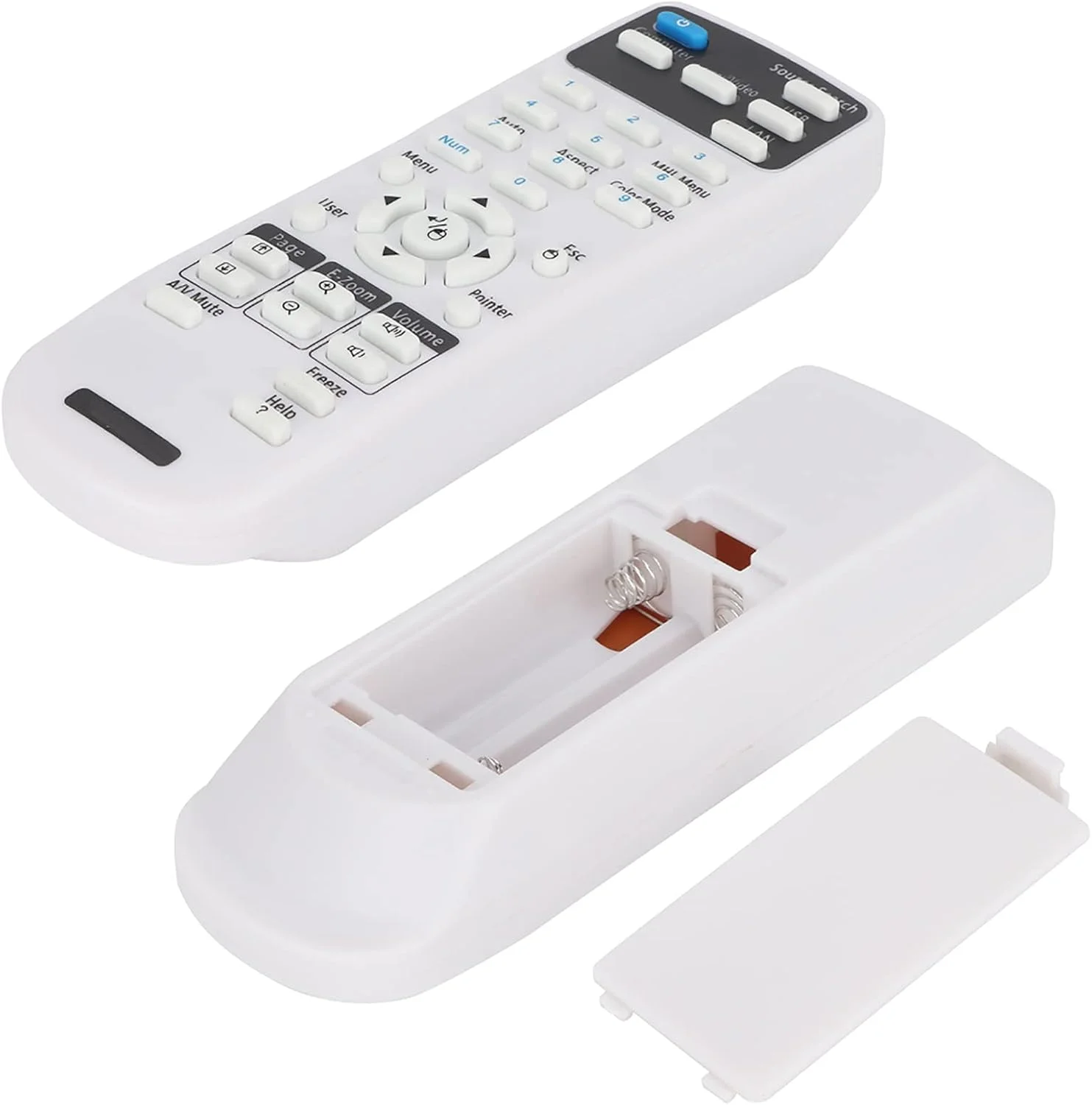 ریموت کنترل پروژکتور Sorandy، جایگزین کنترلر پروژکتور قابل حمل برای EX3220، EX5220، EX6220، EX7220، 725HD ریموت کنترل پروژکتور Sorandy، جایگزین کنترلر پروژکتور قابل حمل برای EX3220، EX5220، EX6220، EX7220، 725HD