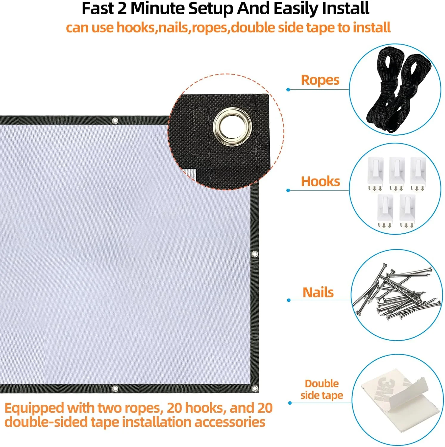 پرده نمایش تاشو قابل حمل سولارسی 150/120 اینچی، ضخیم تر 16:9 مناسب فیلم در فضای داخلی/خارجی، صفحه نمایش پروژکتور - برای کلاس درس، مهمانی، خانه، دفتر و کمپینگ (INCH120) پرده نمایش تاشو قابل حمل سولارسی 150/120 اینچی، ضخیم تر 16:9 مناسب فیلم در فضای داخلی/خارجی، صفحه نمایش پروژکتور - برای کلاس درس، مهمانی، خانه، دفتر و کمپینگ (INCH120)