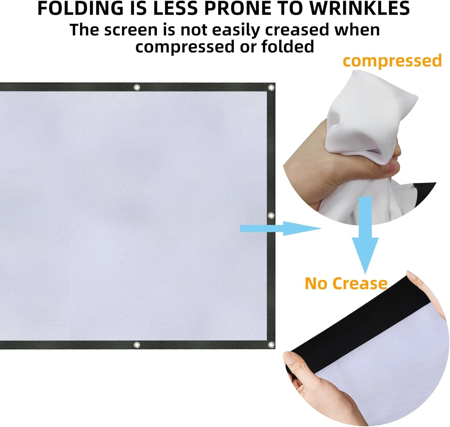 پرده نمایش تاشو قابل حمل سولارسی 150/120 اینچی، ضخیم تر 16:9 مناسب فیلم در فضای داخلی/خارجی، صفحه نمایش پروژکتور - برای کلاس درس، مهمانی، خانه، دفتر و کمپینگ (INCH120) پرده نمایش تاشو قابل حمل سولارسی 150/120 اینچی، ضخیم تر 16:9 مناسب فیلم در فضای داخلی/خارجی، صفحه نمایش پروژکتور - برای کلاس درس، مهمانی، خانه، دفتر و کمپینگ (INCH120)