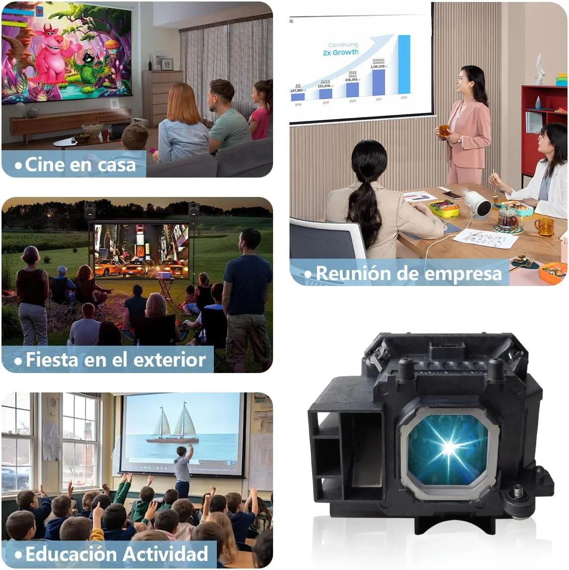 لامپ پروژکتور NP17LP برای پروژکتورهای NEC مدل های M300WS, M350XS, M420X, P350W, P420X به همراه محفظه لامپ پروژکتور NP17LP برای پروژکتورهای NEC مدل های M300WS, M350XS, M420X, P350W, P420X به همراه محفظه