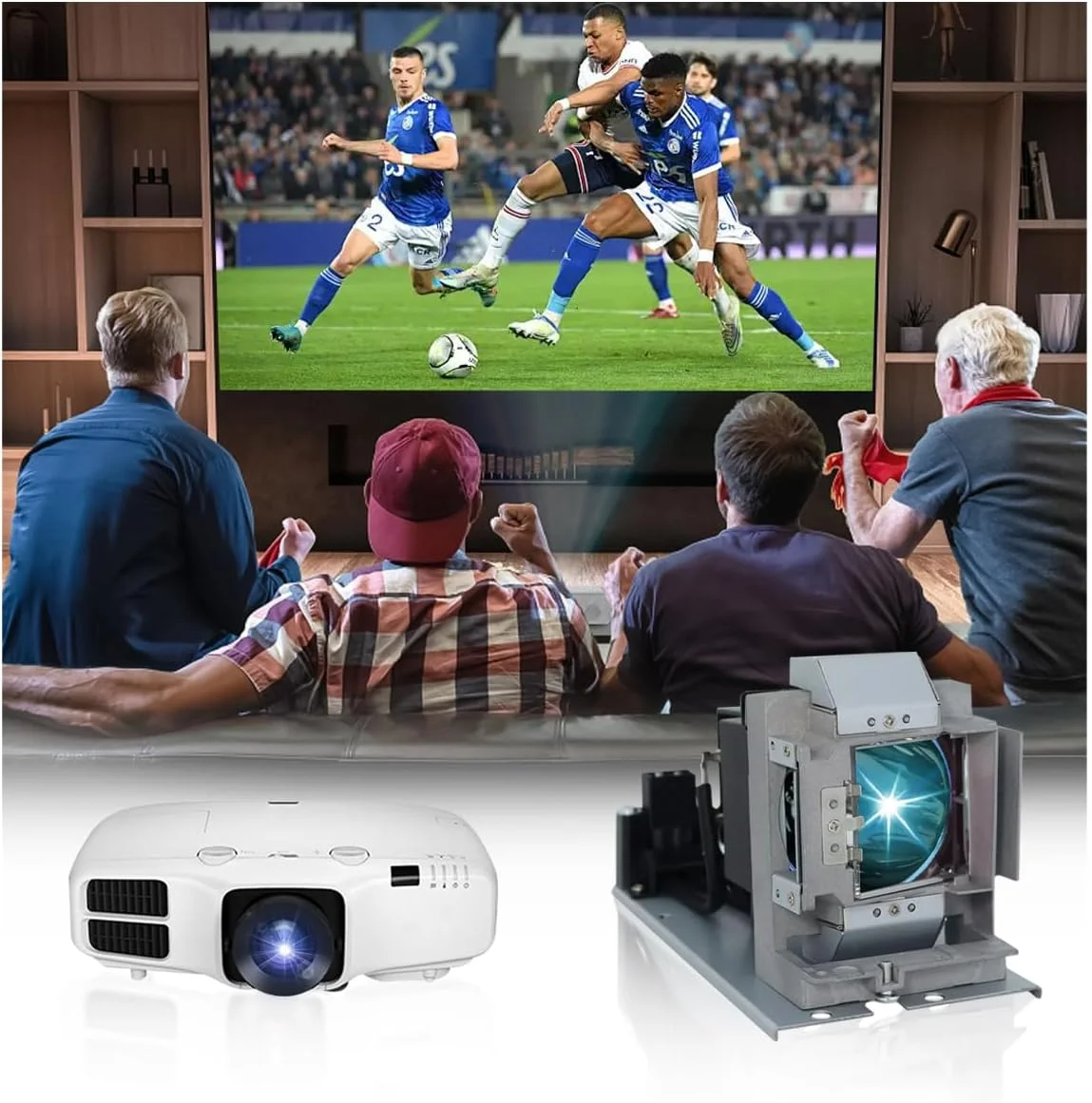 لامپ پروژکتور سورنیکدر مدل 5J.J5405.001 مناسب برای پروژکتور بنکیو W1060 W700 W700+ W703D به همراه محفظه لامپ پروژکتور سورنیکدر مدل 5J.J5405.001 مناسب برای پروژکتور بنکیو W1060 W700 W700+ W703D به همراه محفظه