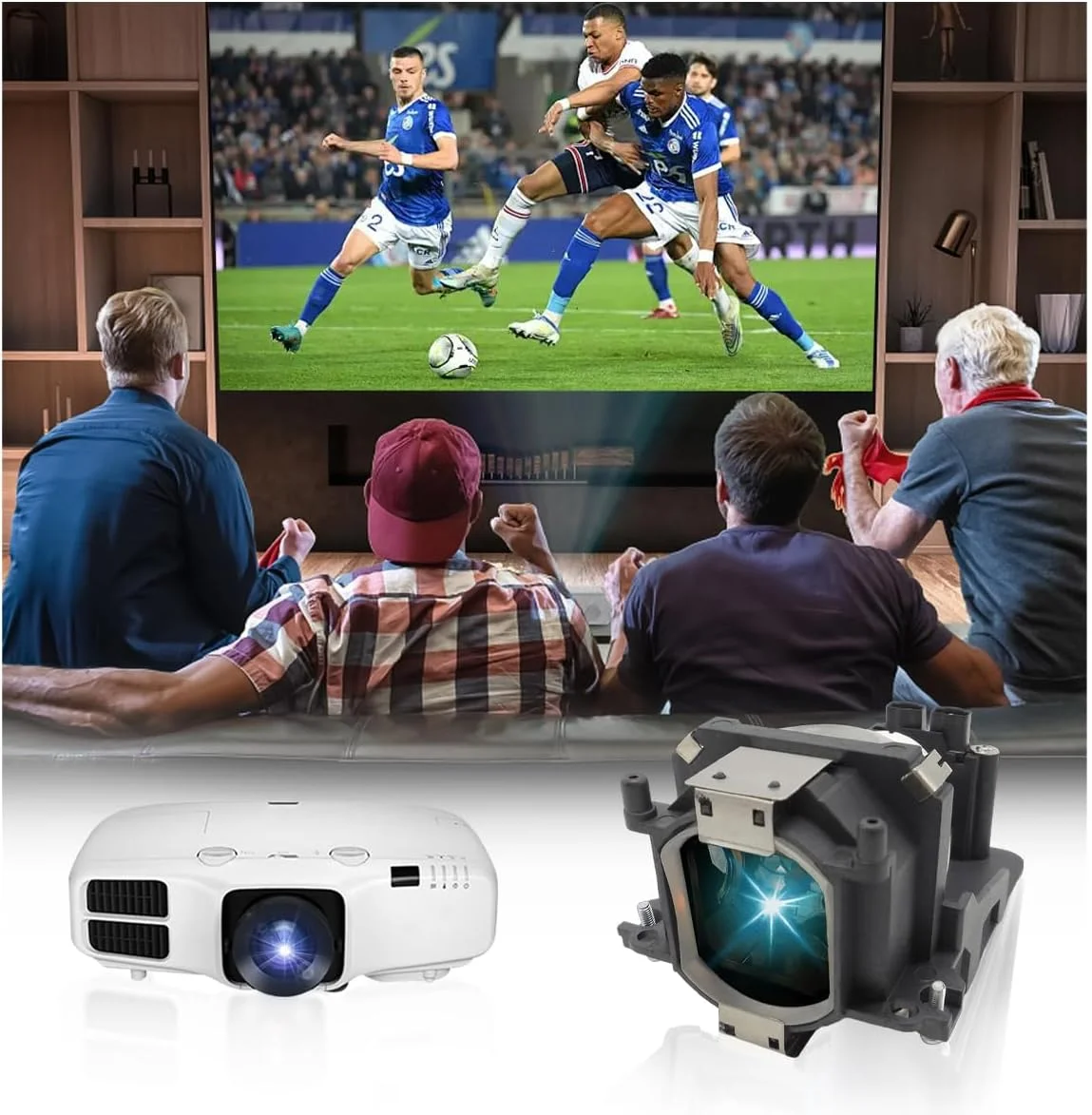 لامپ پروژکتور سورنیکدر مدل LMP-H130 مناسب برای پروژکتورهای سونی VPL-HS50، VPL-HS51، VPL-HS60 به همراه محفظه لامپ پروژکتور سورنیکدر مدل LMP-H130 مناسب برای پروژکتورهای سونی VPL-HS50، VPL-HS51، VPL-HS60 به همراه محفظه