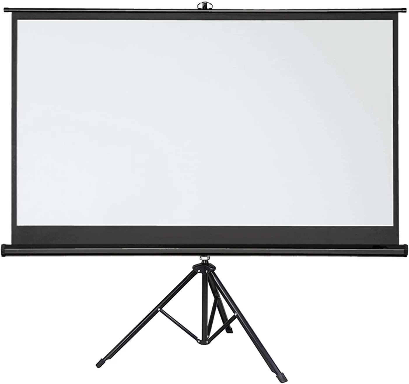 پرده نمایش پروژکتور 100 اینچی Staright با پایه سه پایه، پرده نمایش قابل حمل 16:9 4K 3D برای استفاده در منزل، دفتر، داخل و خارج از منزل