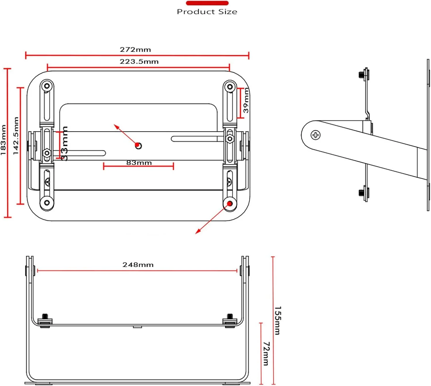 پایه پروژکتور با استحکام بالا با قابلیت چرخش 360 درجه و طراحی زیبا برای فضاهای مختلف، پایه پروژکتور پایدار پایه پروژکتور با استحکام بالا با قابلیت چرخش 360 درجه و طراحی زیبا برای فضاهای مختلف، پایه پروژکتور پایدار