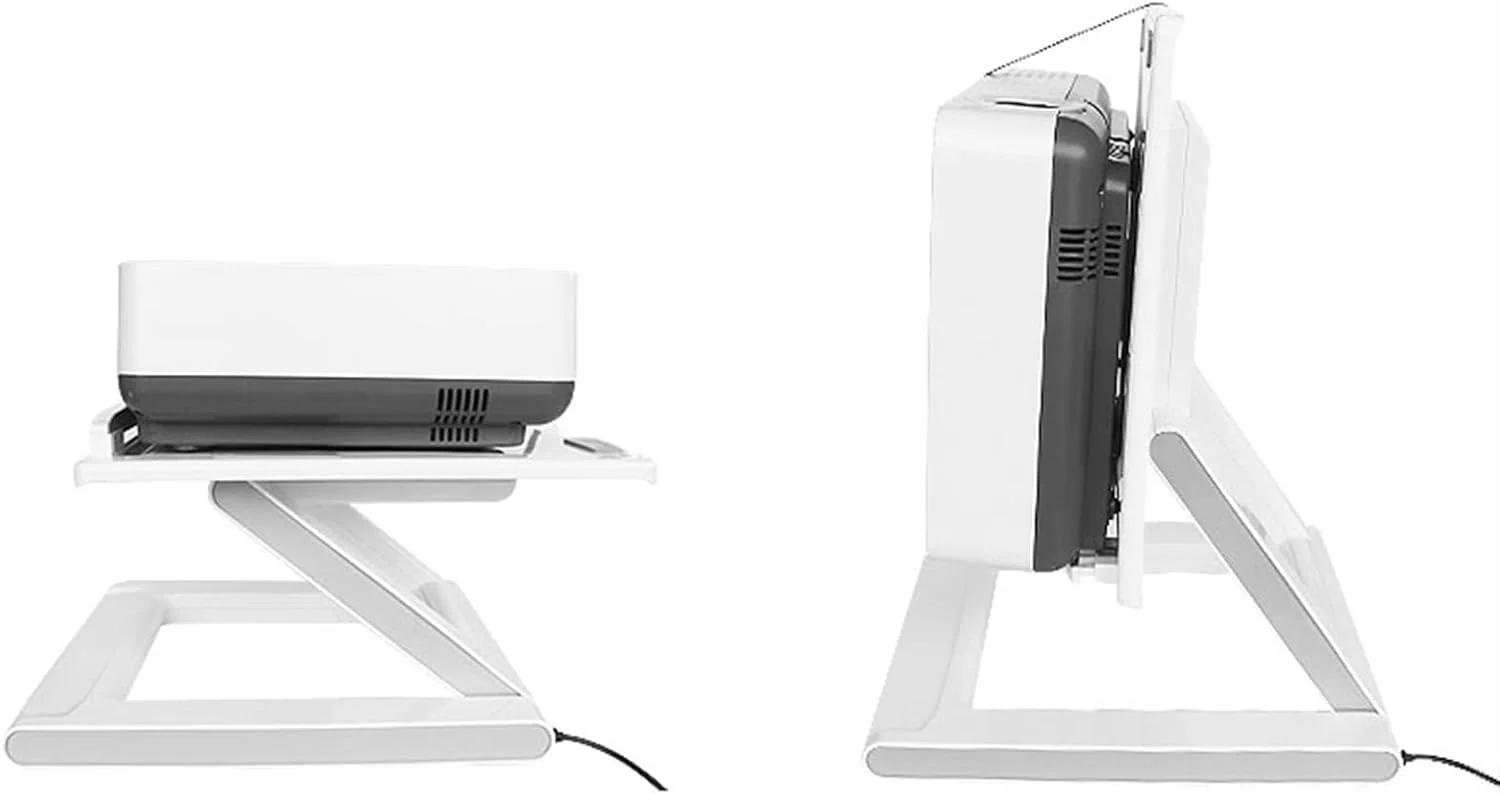 پایه نگهدارنده پروژکتور SUNESA، پایه رومیزی پروژکتور، قفسه پروژکتور خنک کننده خانگی، قفسه پروژکتور تاشو بدون نیاز به سوراخ کاری، پایه پروژکتور قابل حمل قابل تنظیم (رنگ: سفید) پایه نگهدارنده پروژکتور SUNESA، پایه رومیزی پروژکتور، قفسه پروژکتور خنک کننده خانگی، قفسه پروژکتور تاشو بدون نیاز به سوراخ کاری، پایه پروژکتور قابل حمل قابل تنظیم (رنگ: سفید)