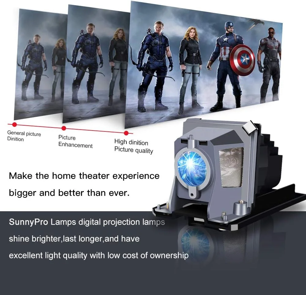 لامپ پروژکتور SunnyPro NP13LP برای NEC NP110 NP115 لامپ پروژکتور SunnyPro NP13LP برای NEC NP110 NP115